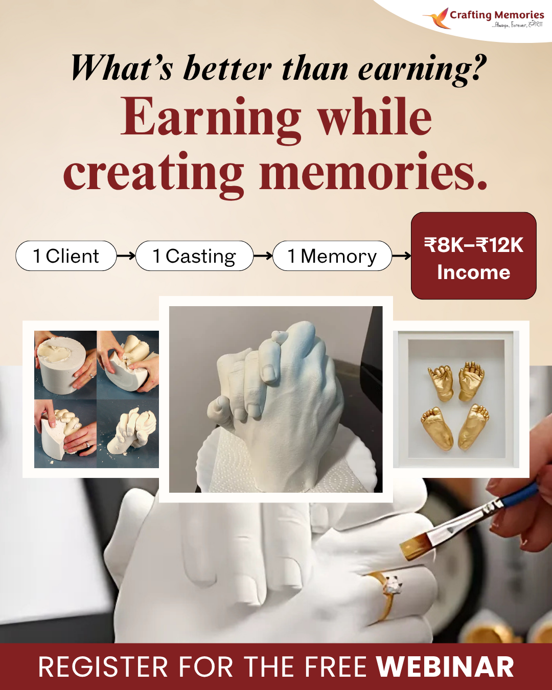Crafting Memories Facebook ad