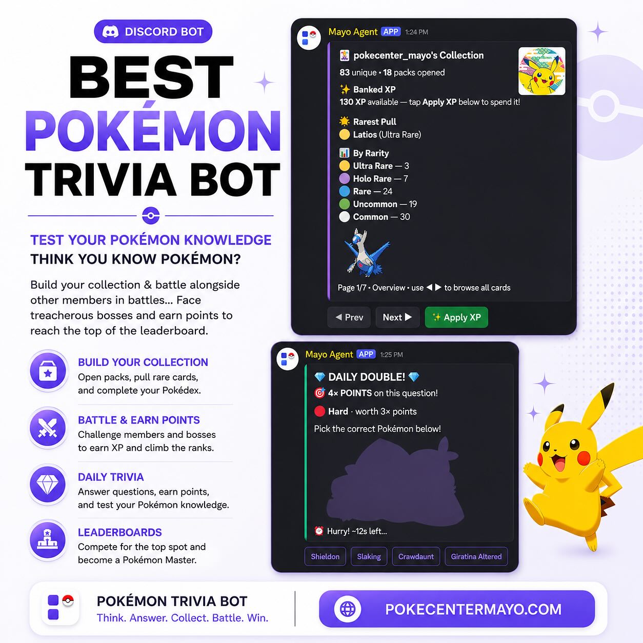 Pokemayo: Advanced TCG Tools Facebook ad: Think you know Pokémon?
