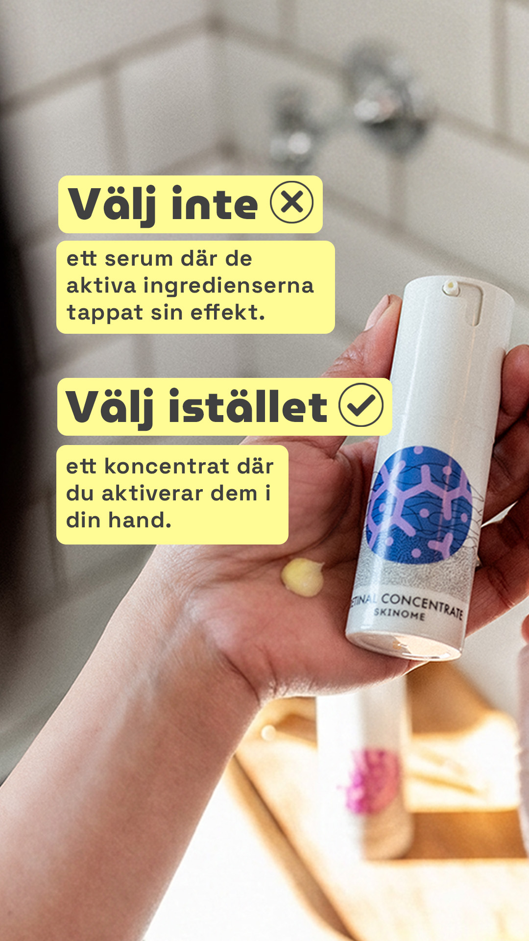 Skinome Facebook ad