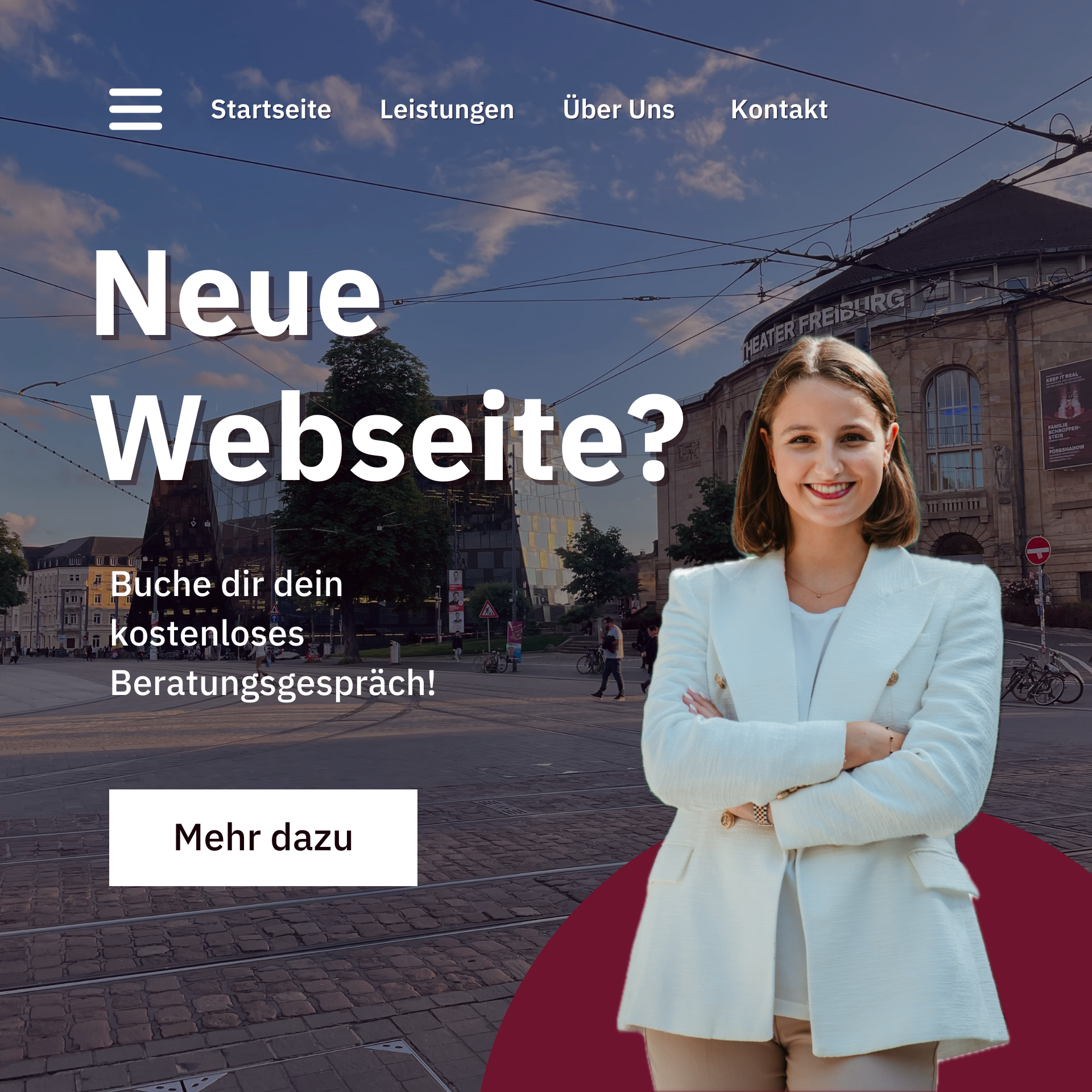 Elena Baruc-Westhäuser Facebook ad: Webseite: kostenlose Erstberatung