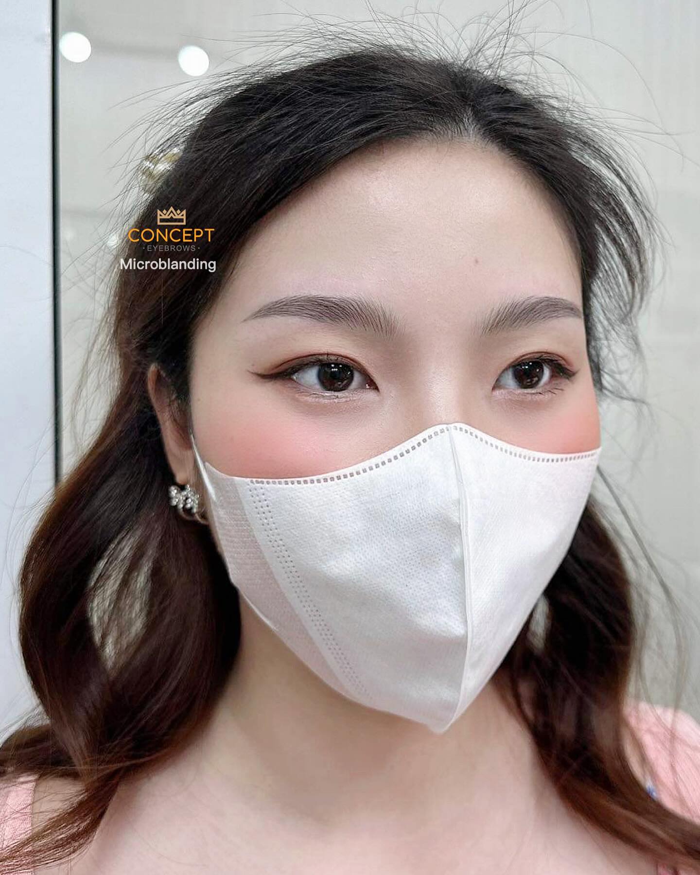 Concept eyebrows Facebook ad