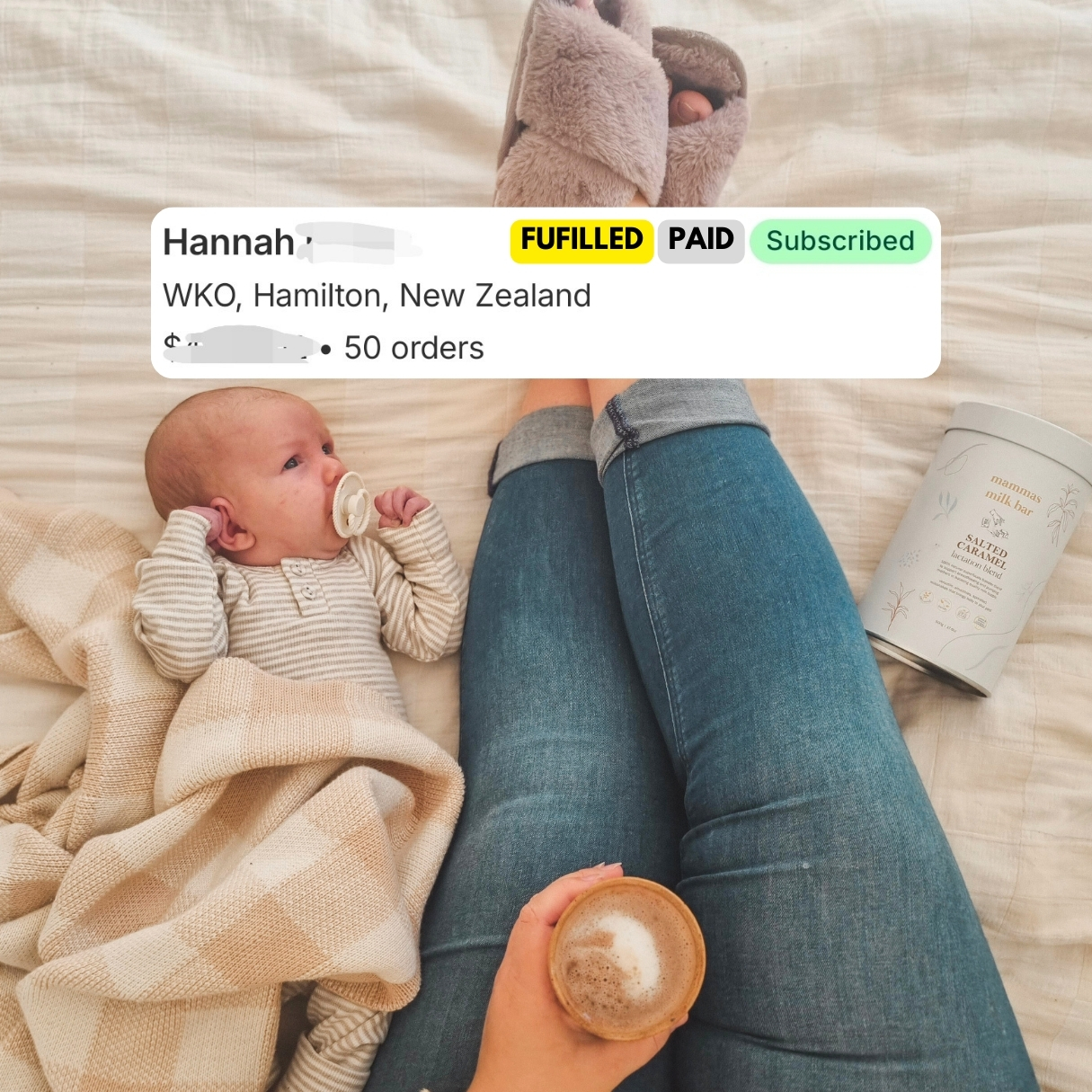 Mammas Milk Bar Facebook ad: Mums, You Are Amazing!