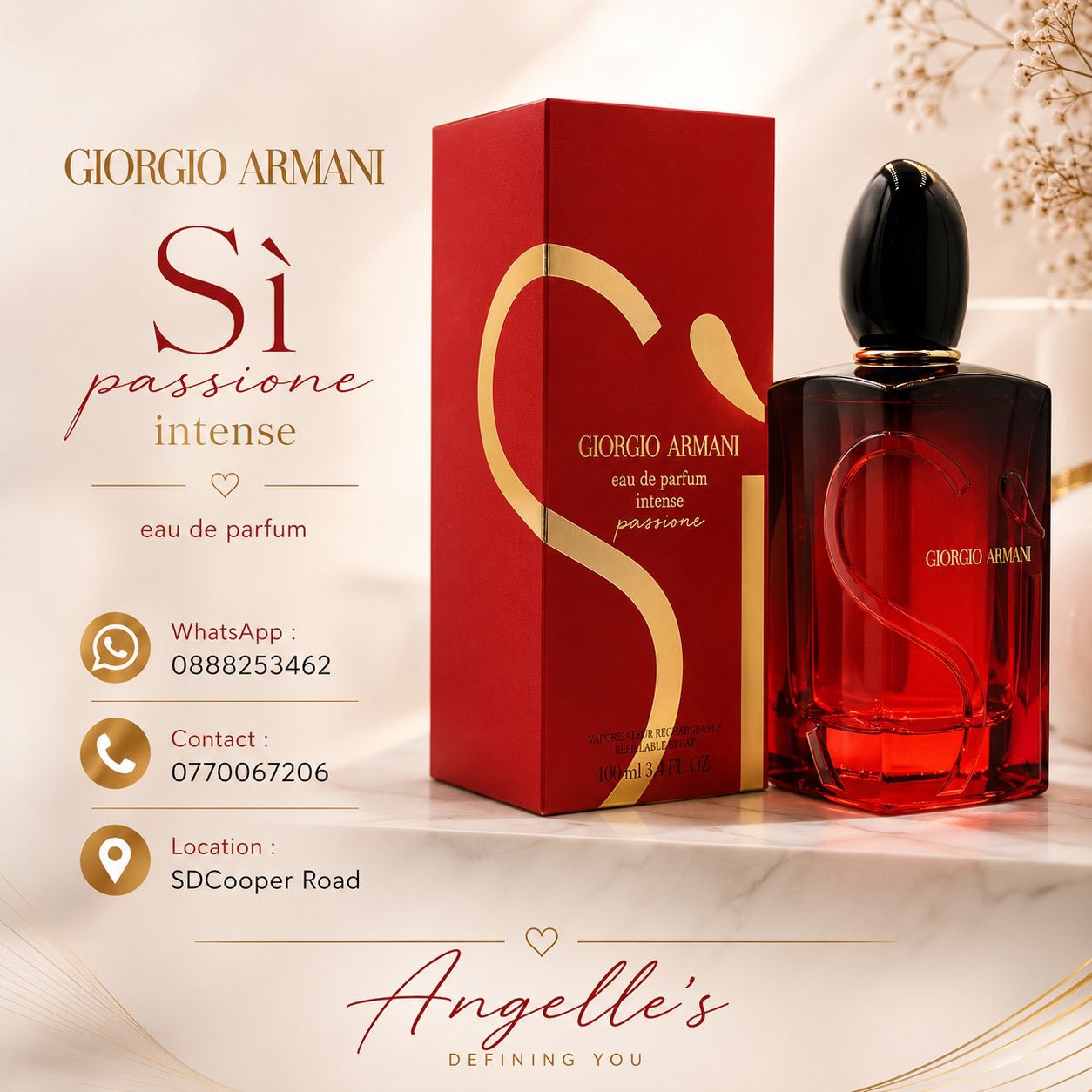 Angelle Backup Account 2 Facebook ad: Every mother deserves a scent that celebrates her…