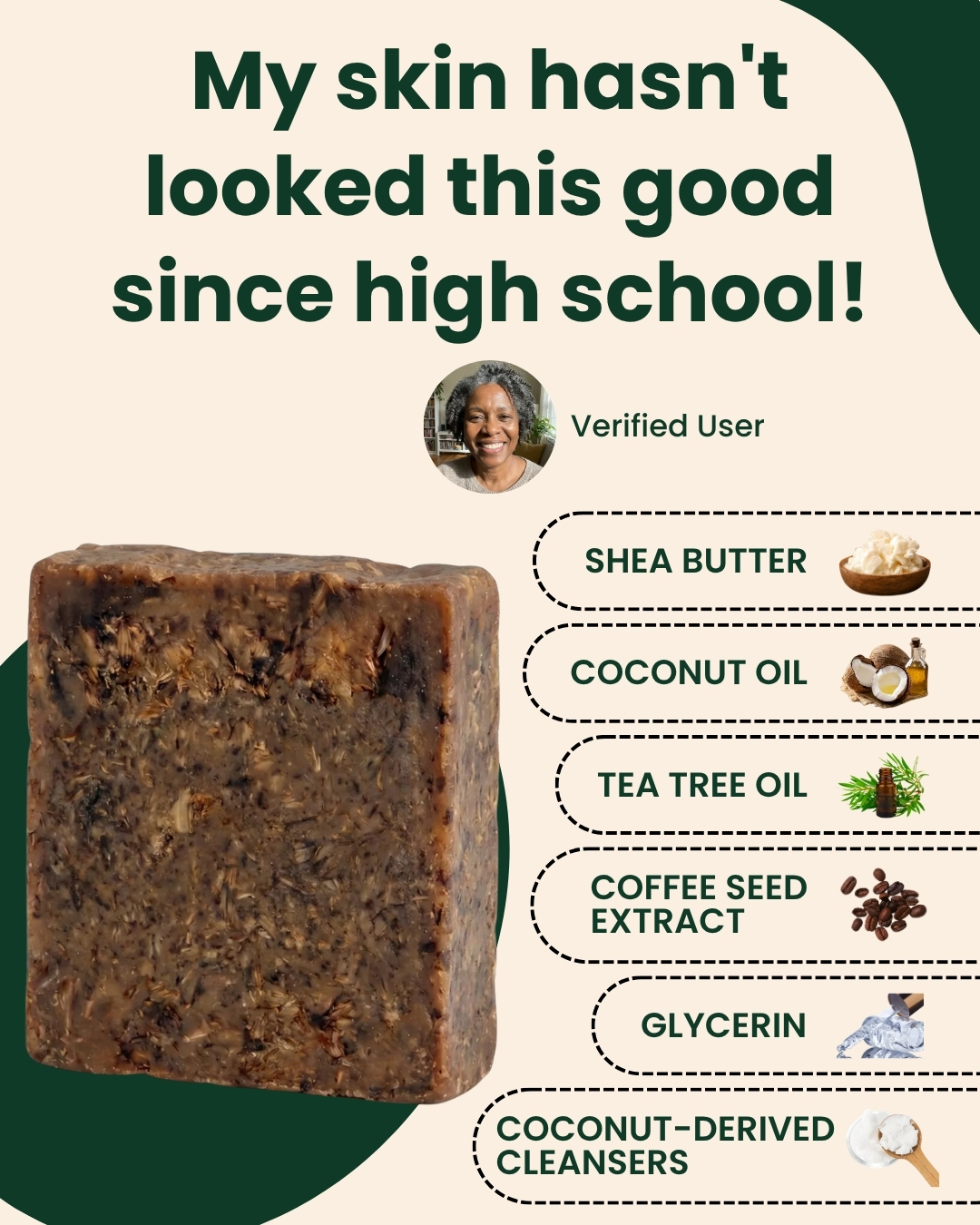 Melanin Bible Facebook ad: This Is African Black Soap, The Real One