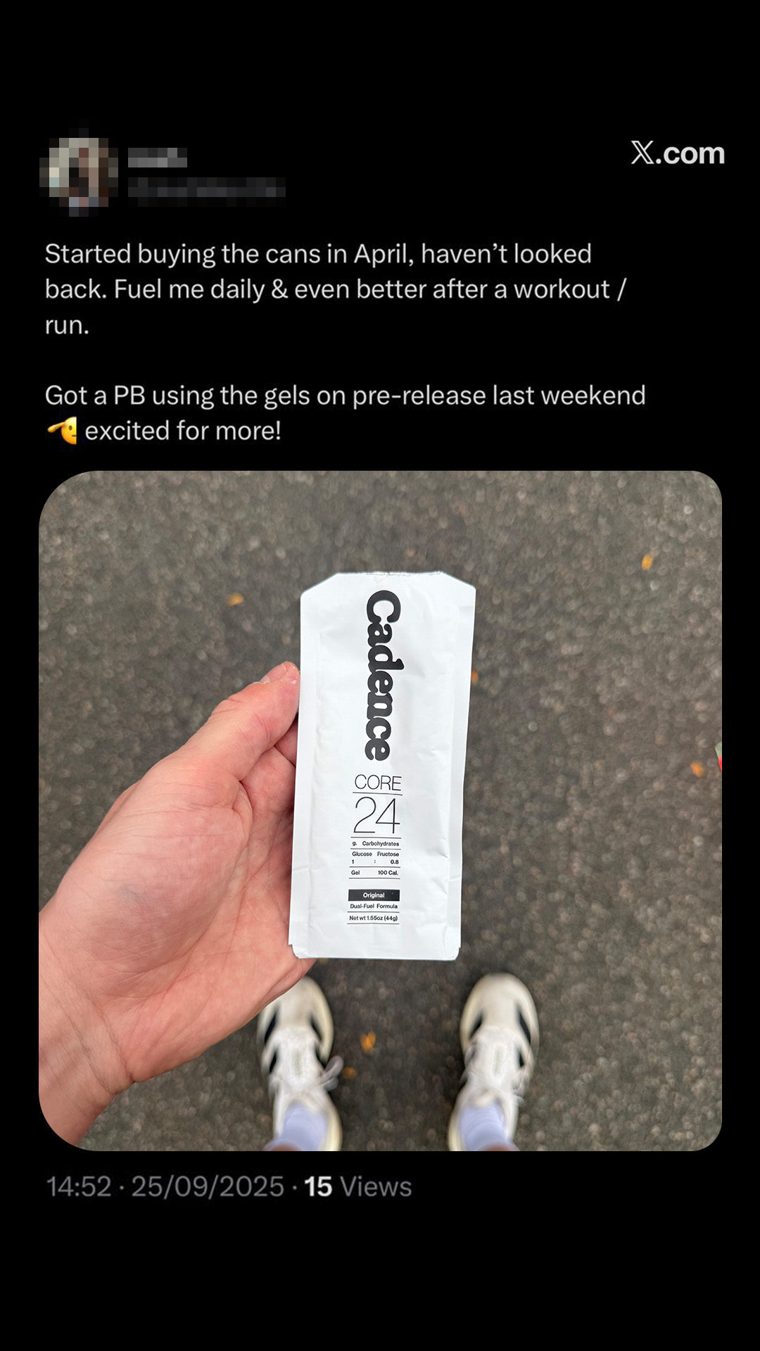 Use Cadence Facebook ad