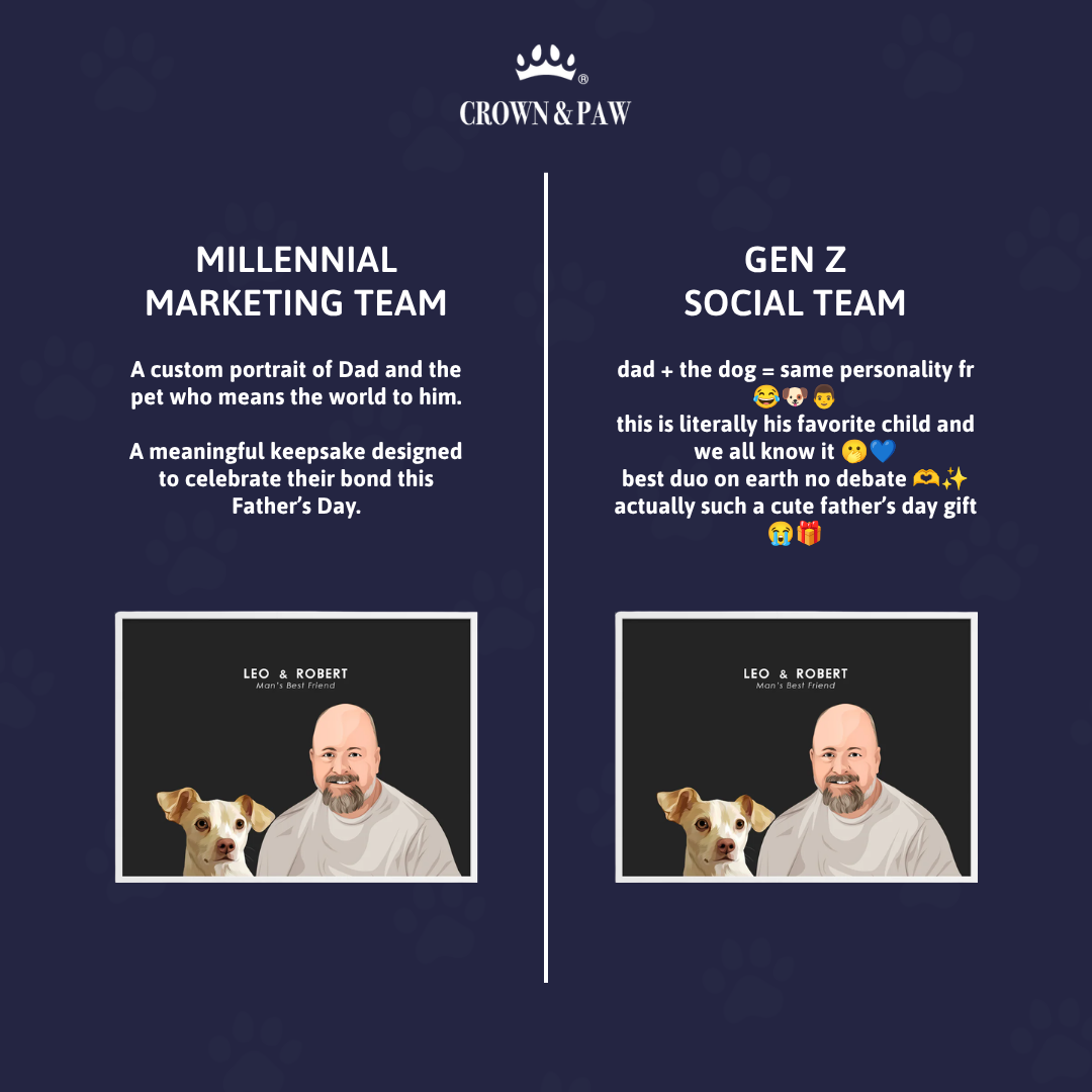 Crown & Paw Facebook ad