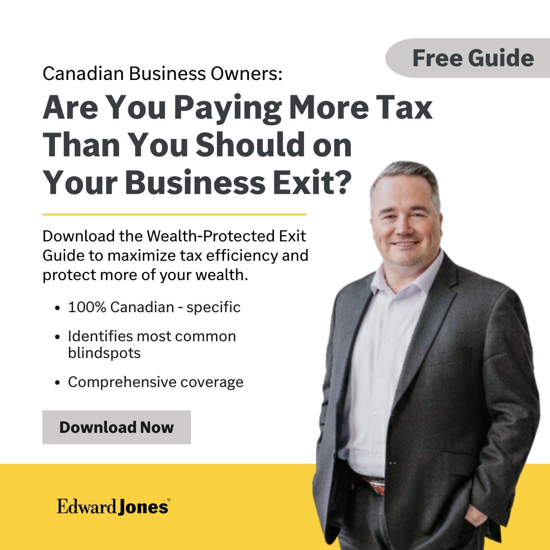 Edward Jones - Financial Advisor: Blair Lukan Facebook ad: Canadian Business Owners: Are You Paying More Tax Than You…