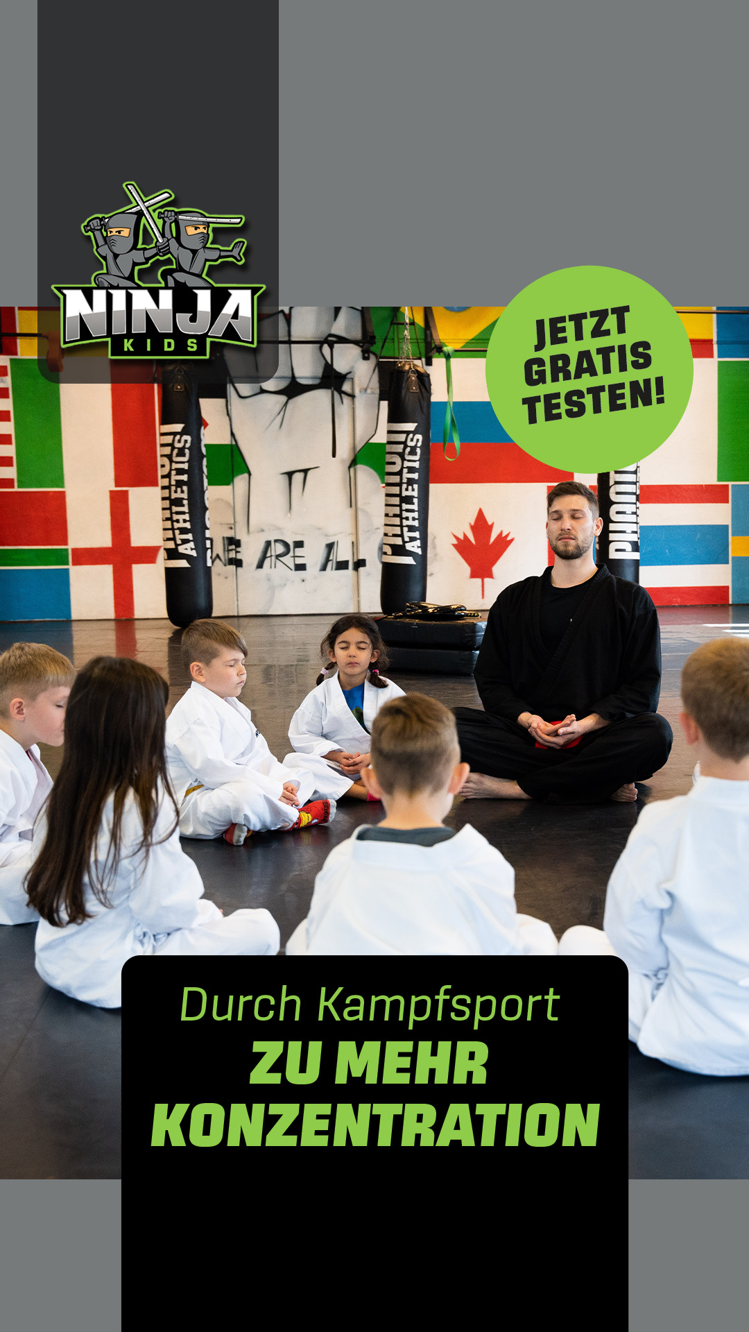 Little Ninja Kids Facebook ad