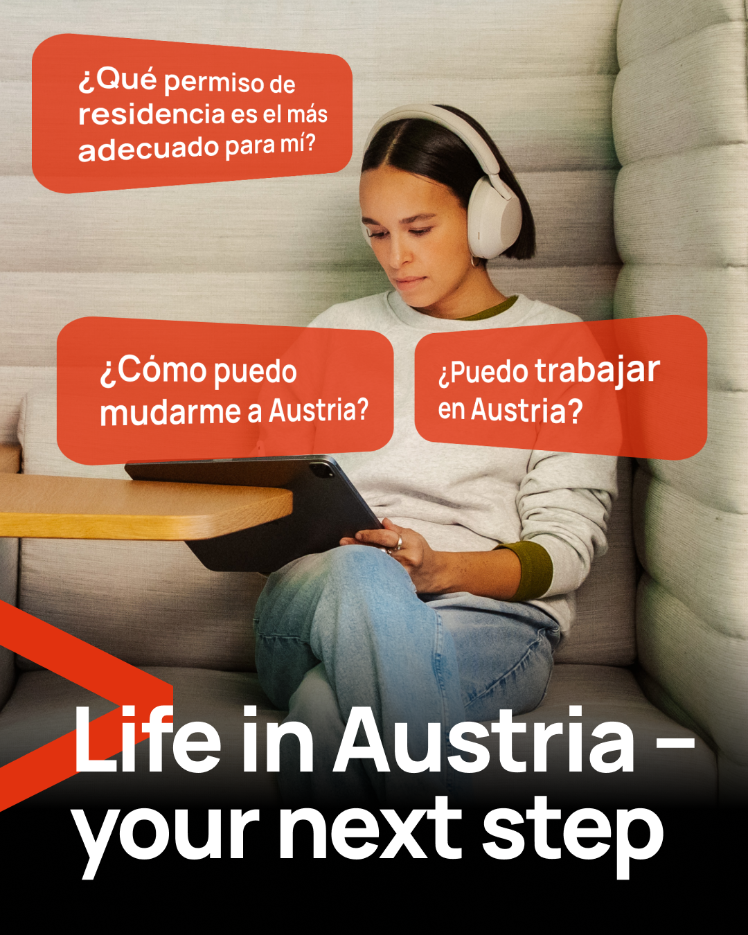 ABA - WORK in AUSTRIA Facebook ad