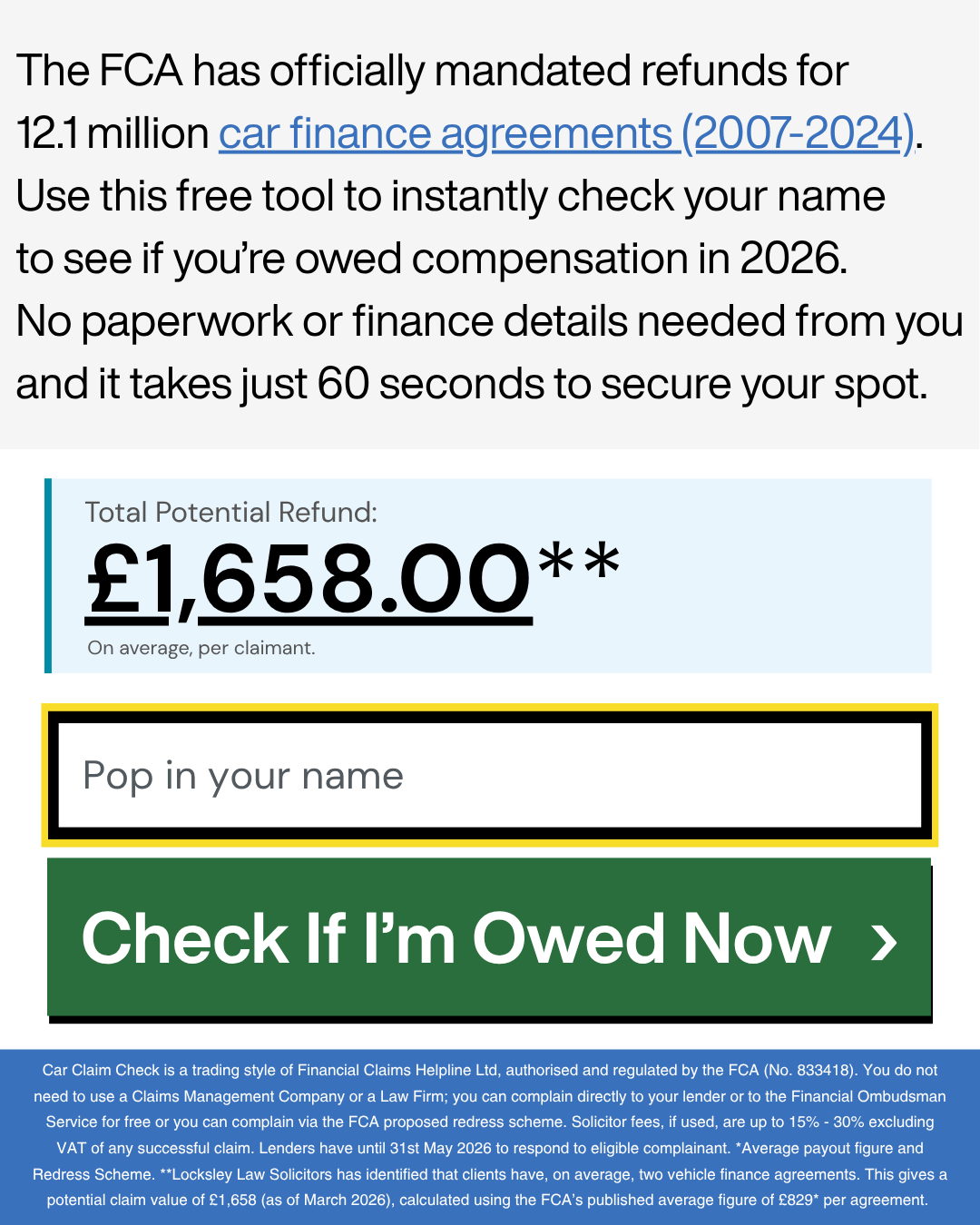 Sarah’s Money Tips Facebook ad