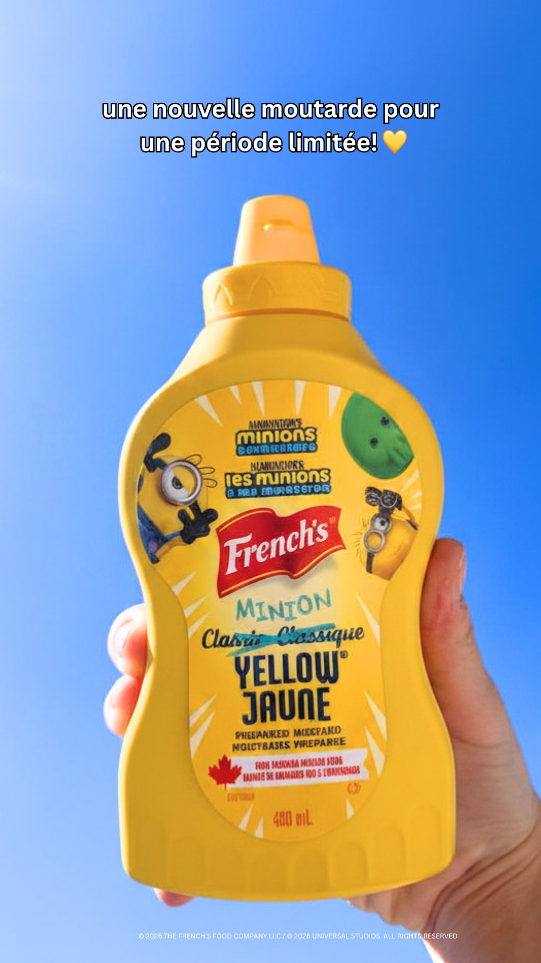 French's Facebook ad