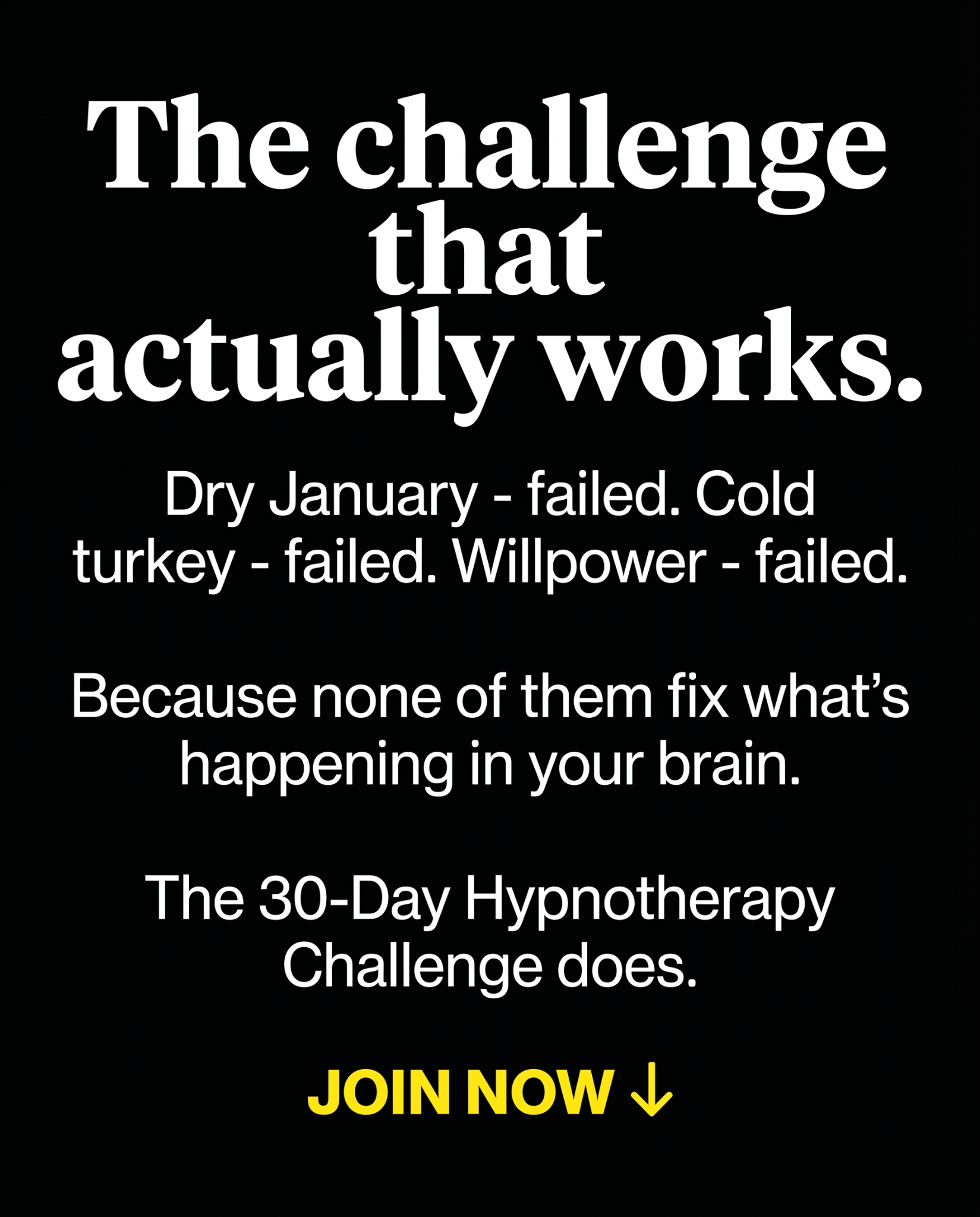 Hypnozio: power of hypnotherapy Facebook ad
