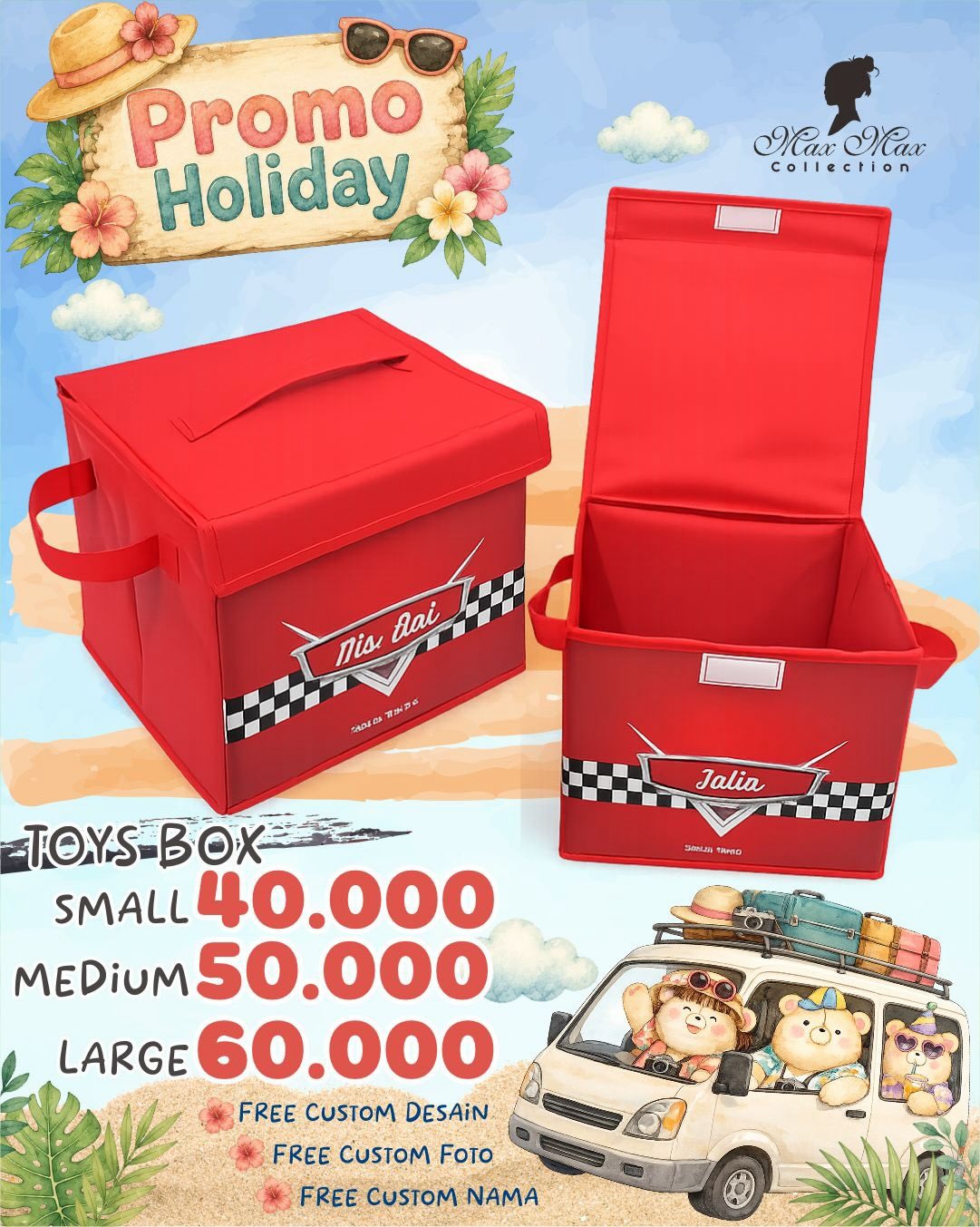 Georgia Marlene Facebook ad: MOMS WAJIB PUNYA!