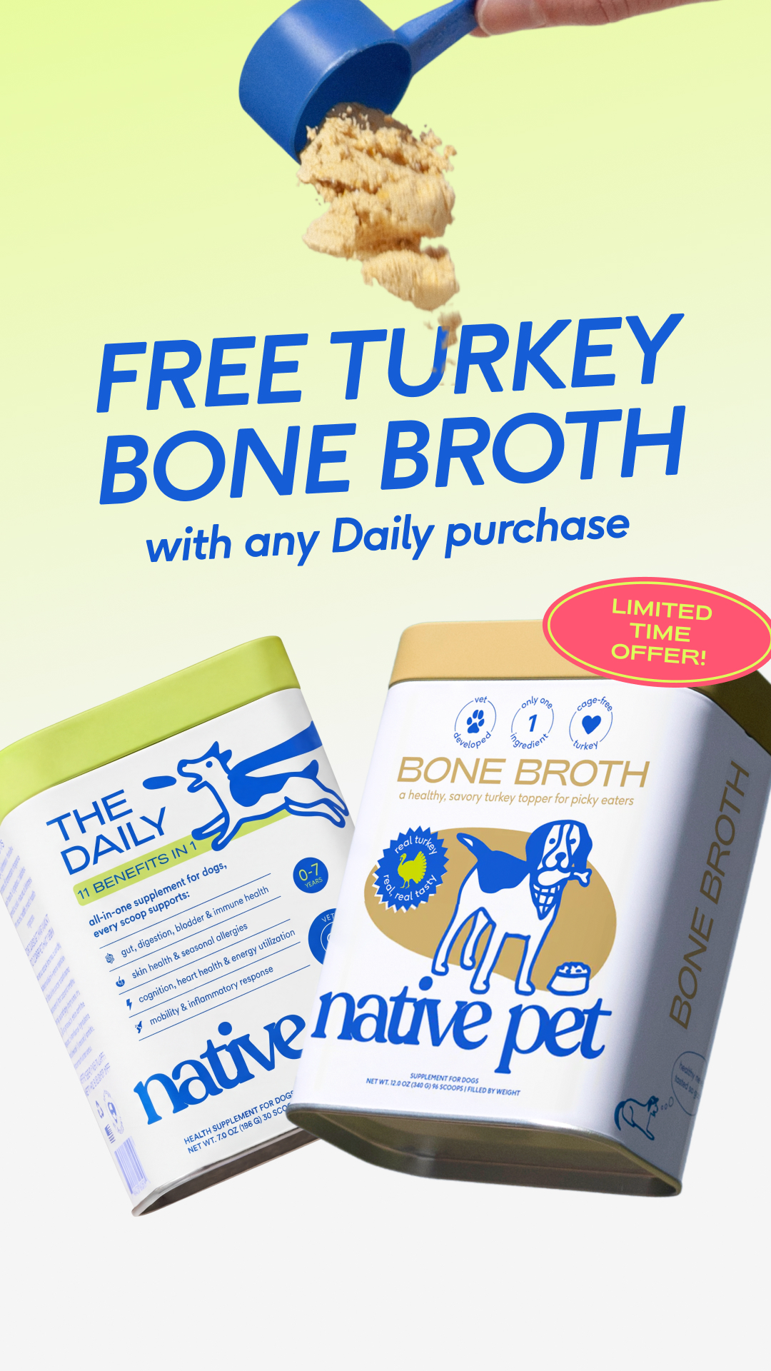 Native Pet Facebook ad