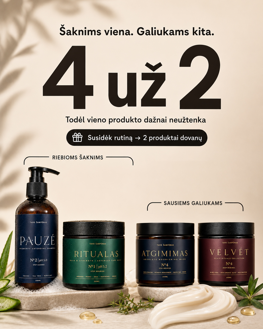 Tavo Šampūnas Facebook ad