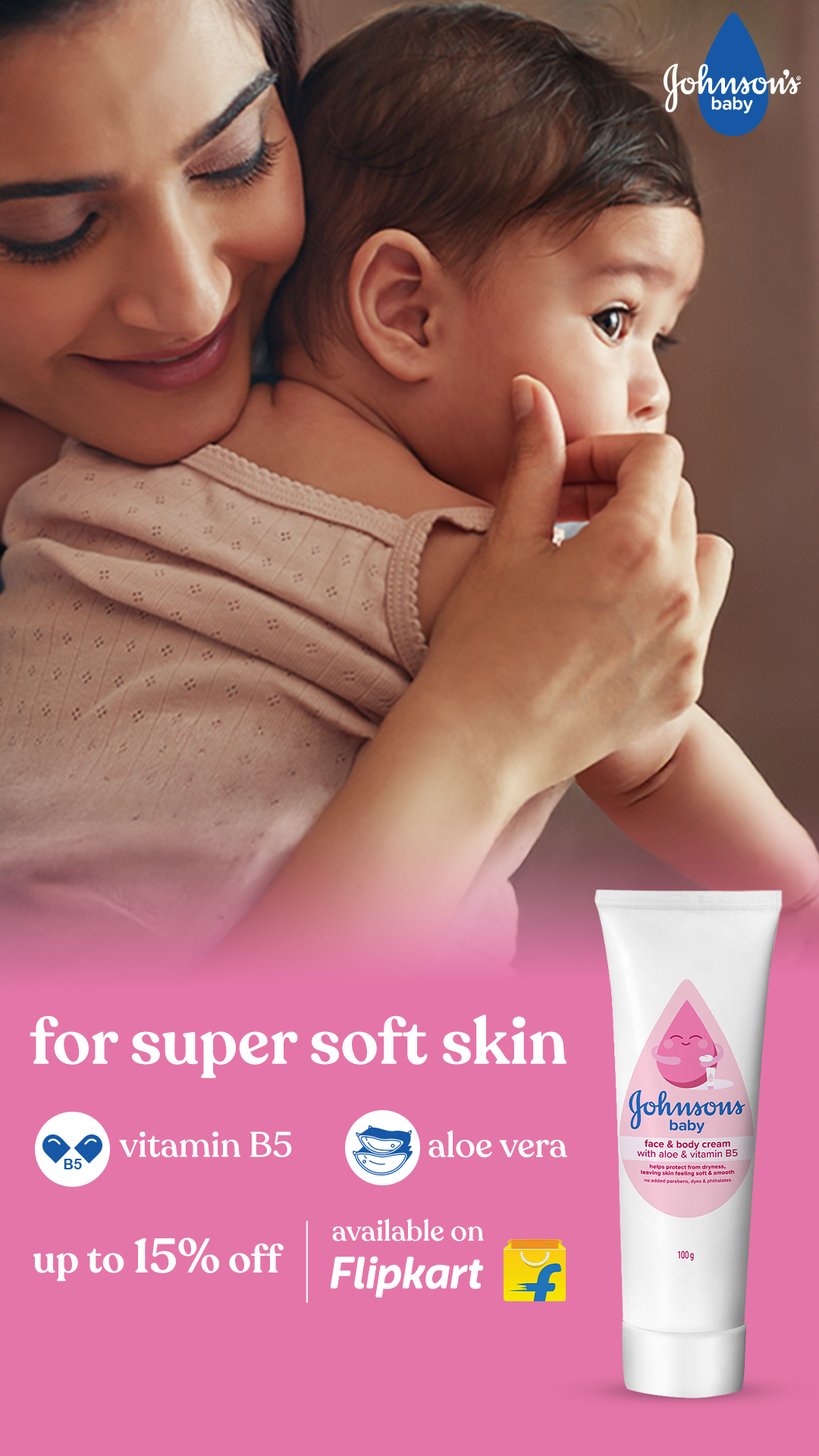 JOHNSON'S baby Facebook ad