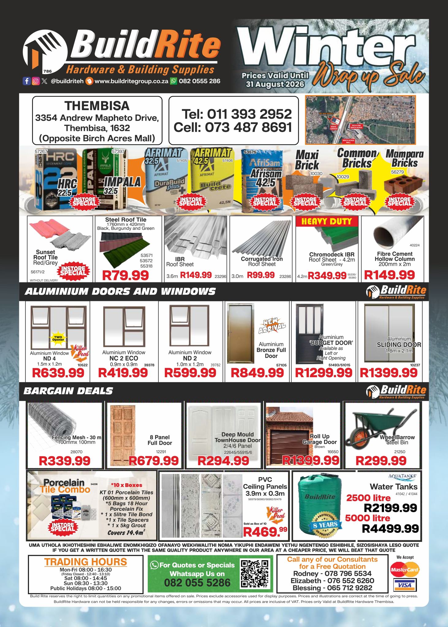 Build Rite Hardware Facebook ad