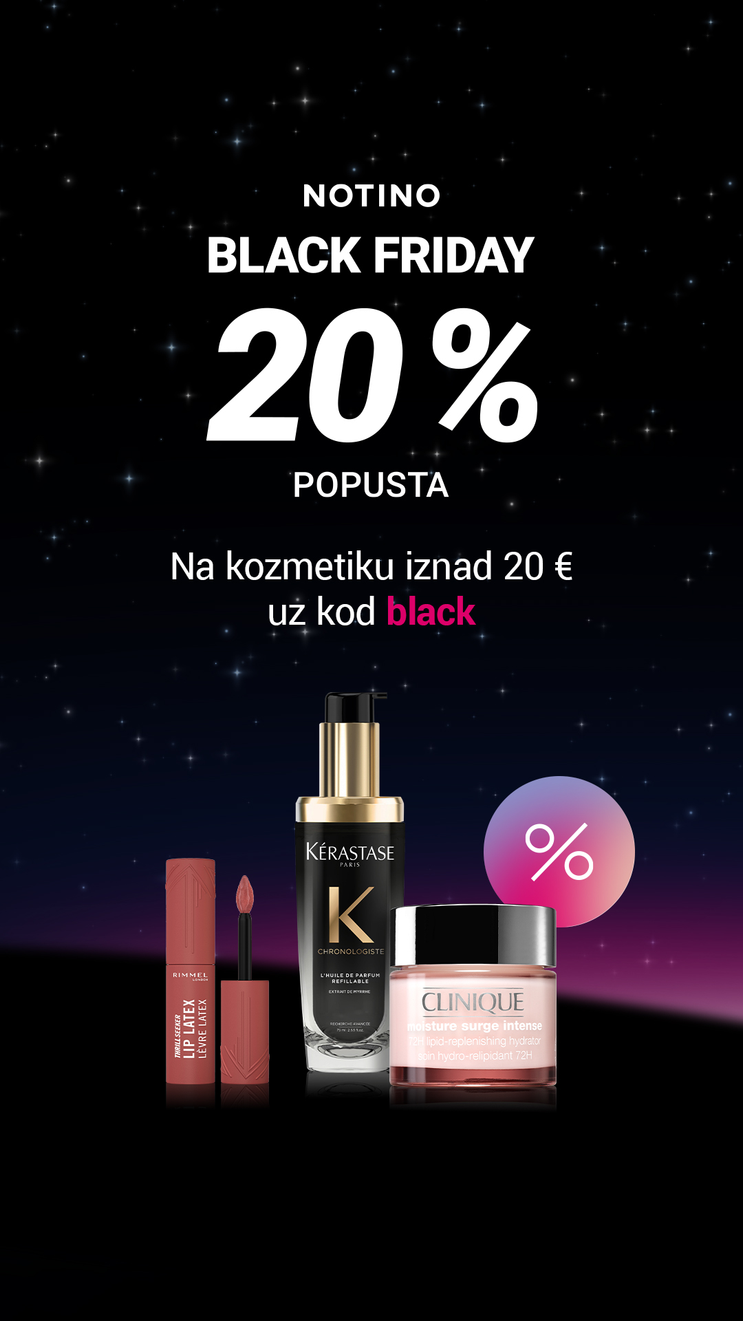 Notino Facebook ad