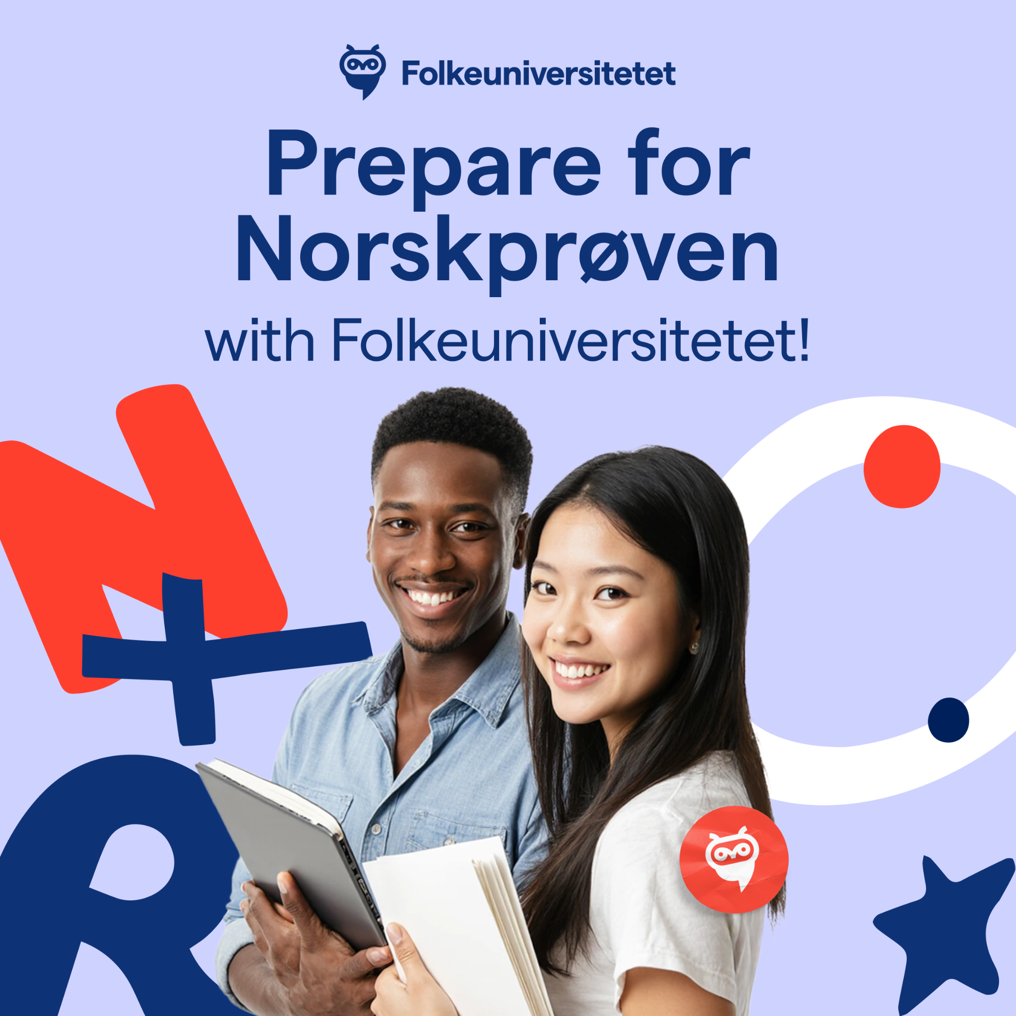 Folkeuniversitetet Facebook ad from Jul 2, 2026