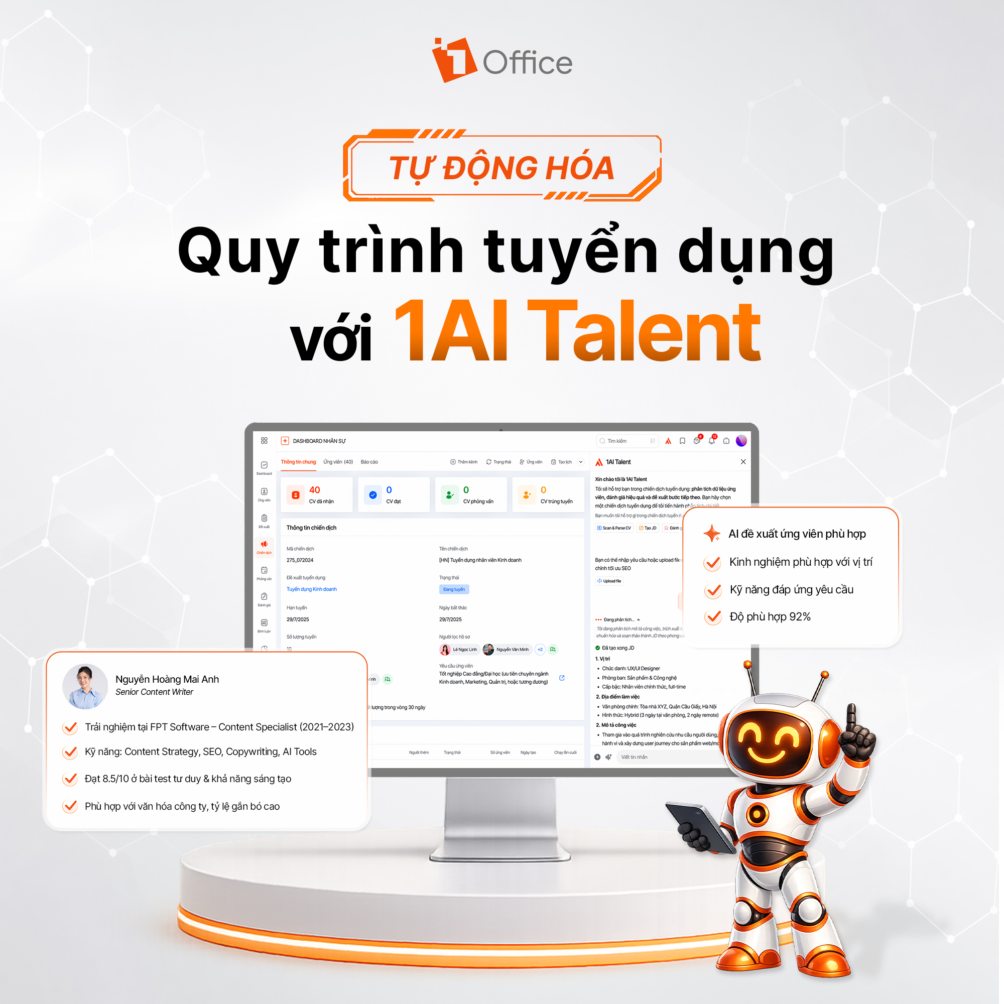 1Office Facebook ad