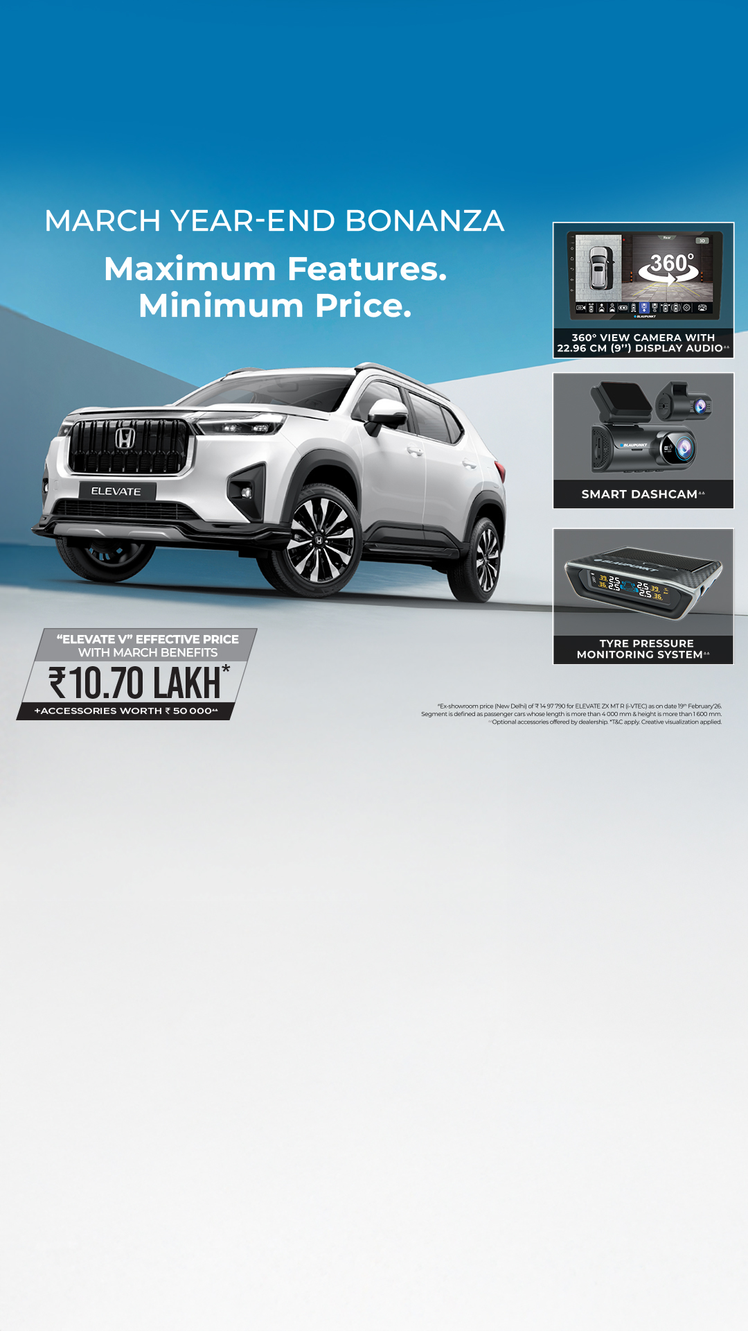 Honda Car India Facebook ad