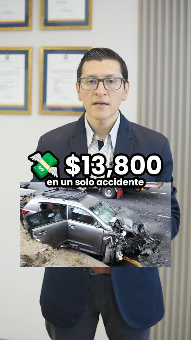 Deltaseguros Facebook ad: Un accidente en Quito costó $13,800 y el…