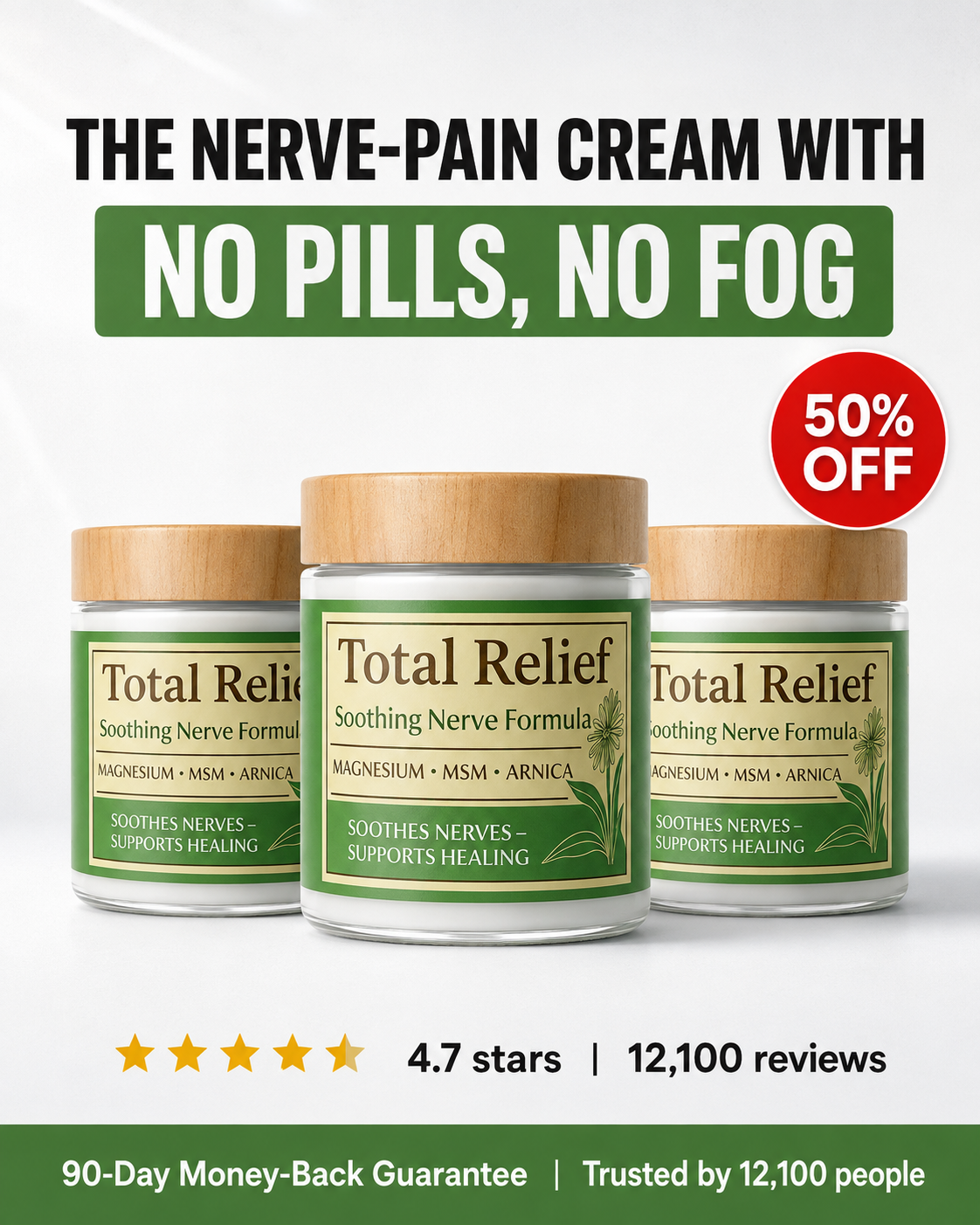 Nerve Pain Support Circle Facebook ad