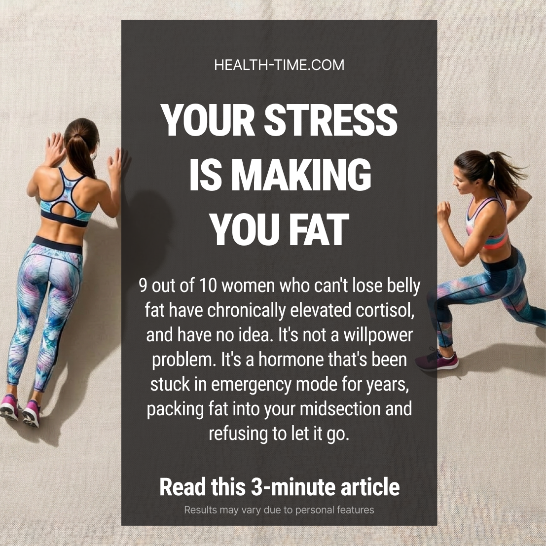 Healthtime Facebook ad