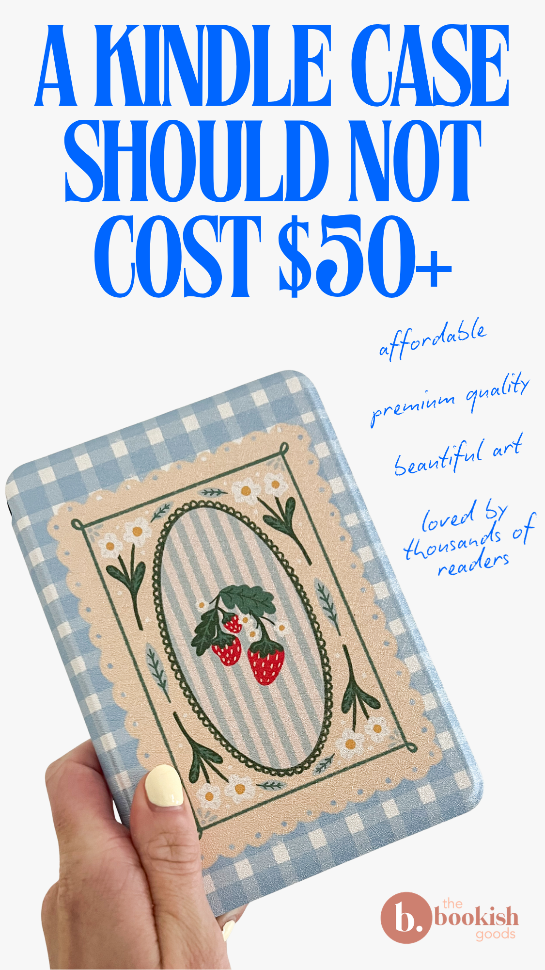 The Bookish Goods Facebook ad