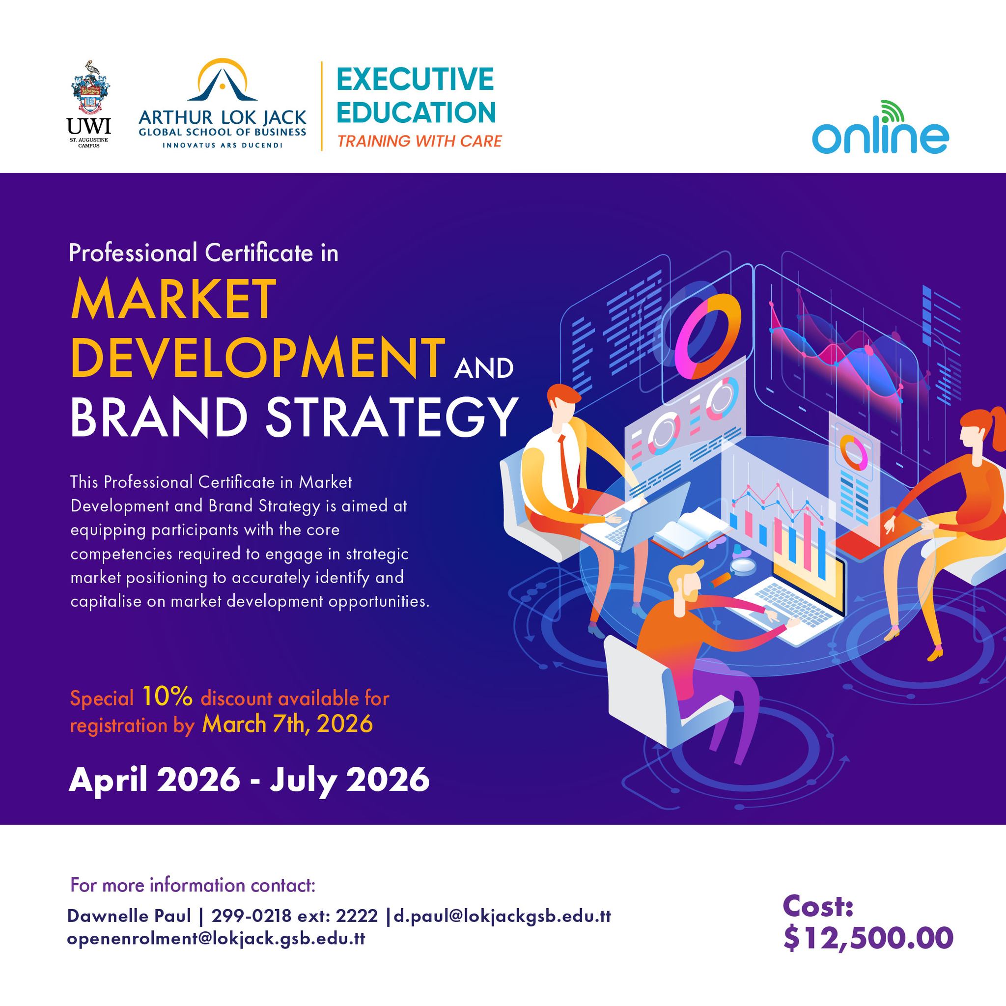 Arthur Lok Jack Global School of Business Facebook ad