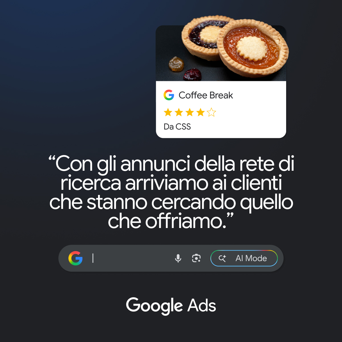 Google Ads Facebook ad