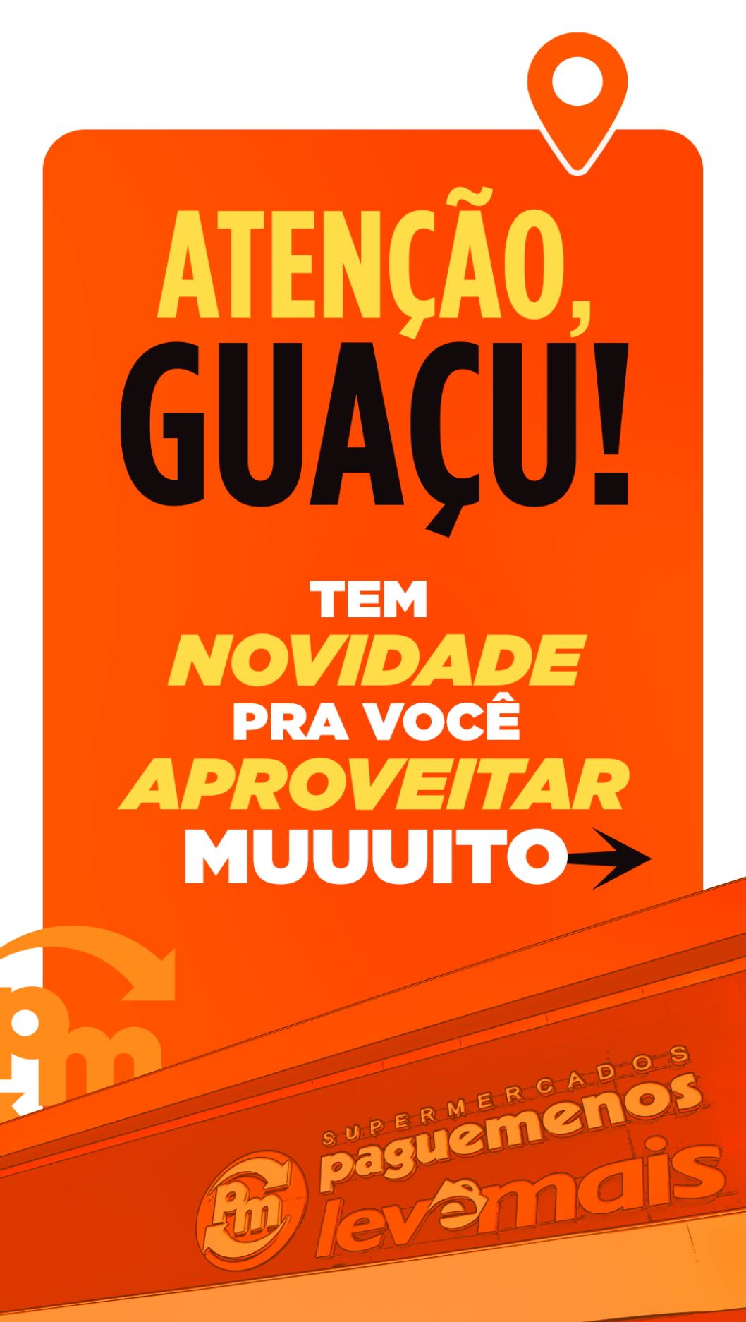 Supermercados Pague Menos Facebook ad