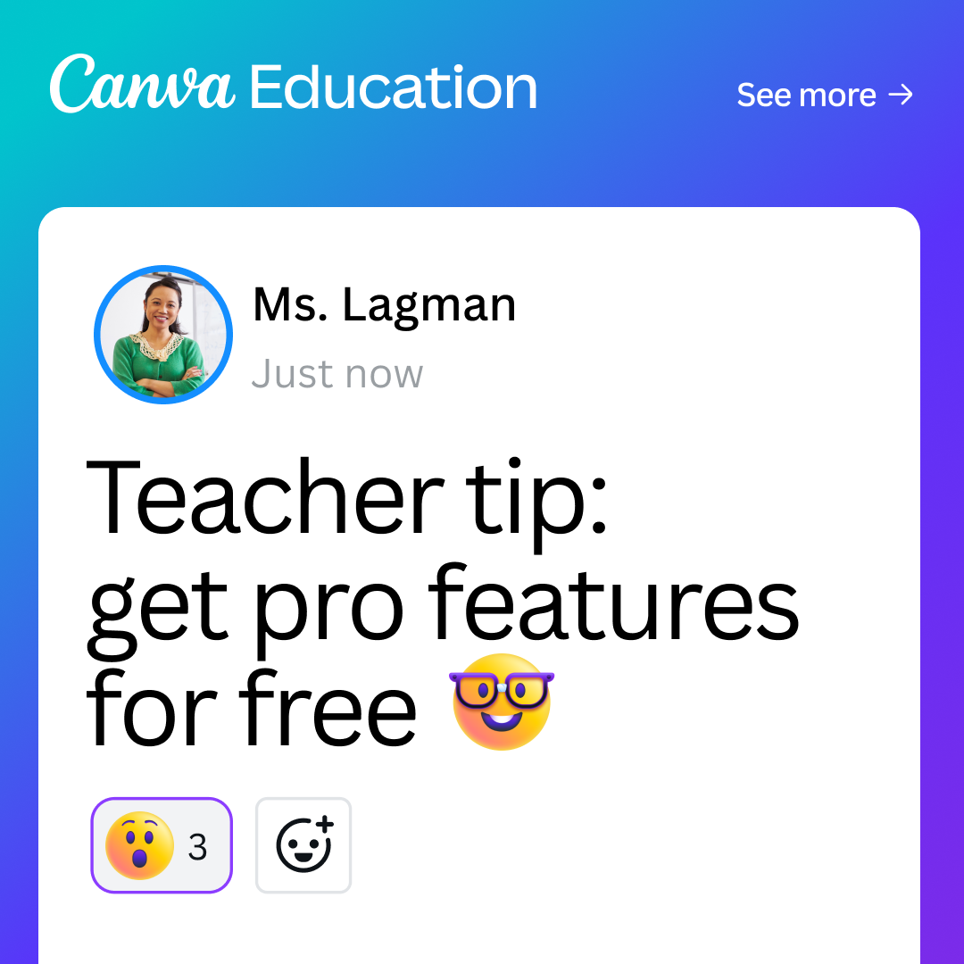 Canva Facebook ad
