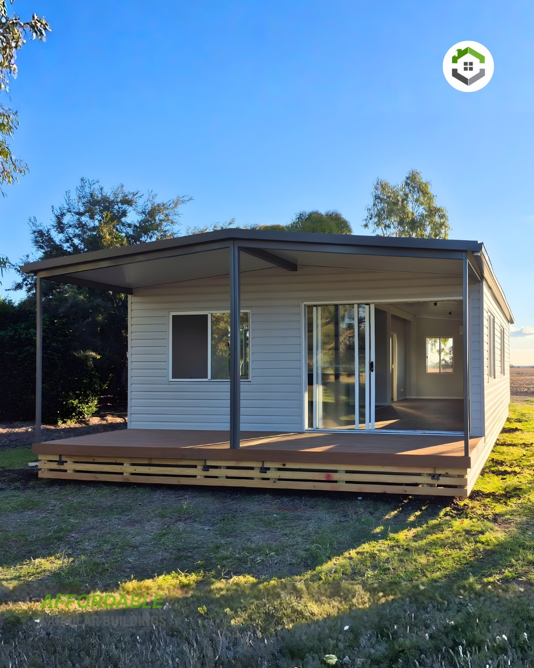 Affordable Modular Buildings Facebook ad