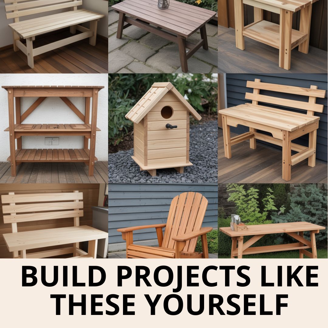 Woodworking Wonders Facebook ad: Build Projects Like These Yourself