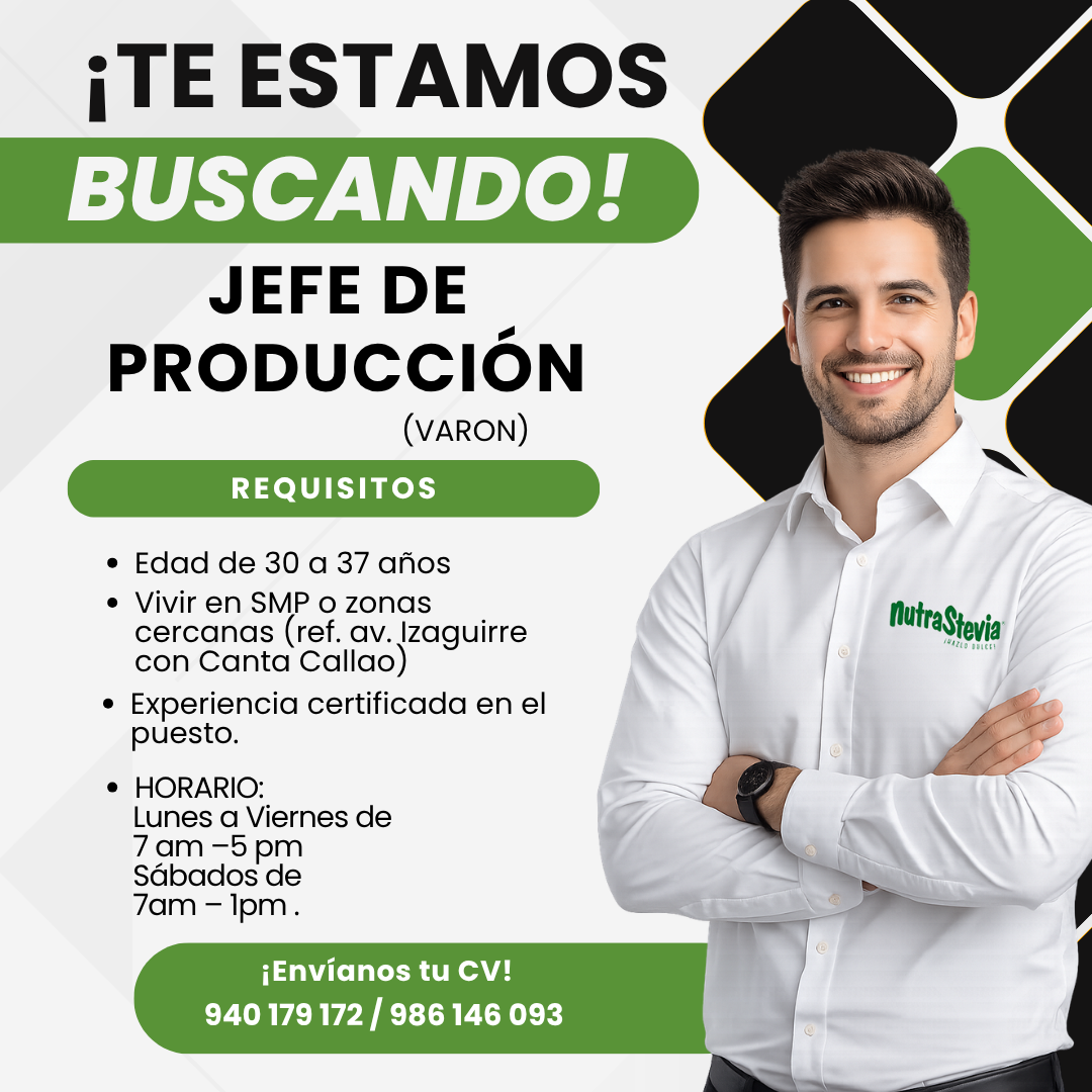 Nutracorp Facebook ad: Empresa líder en el Rubro de endulzantes, se…
