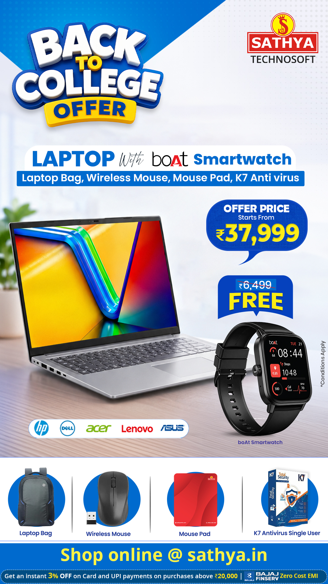 SATHYA Technosoft Facebook ad