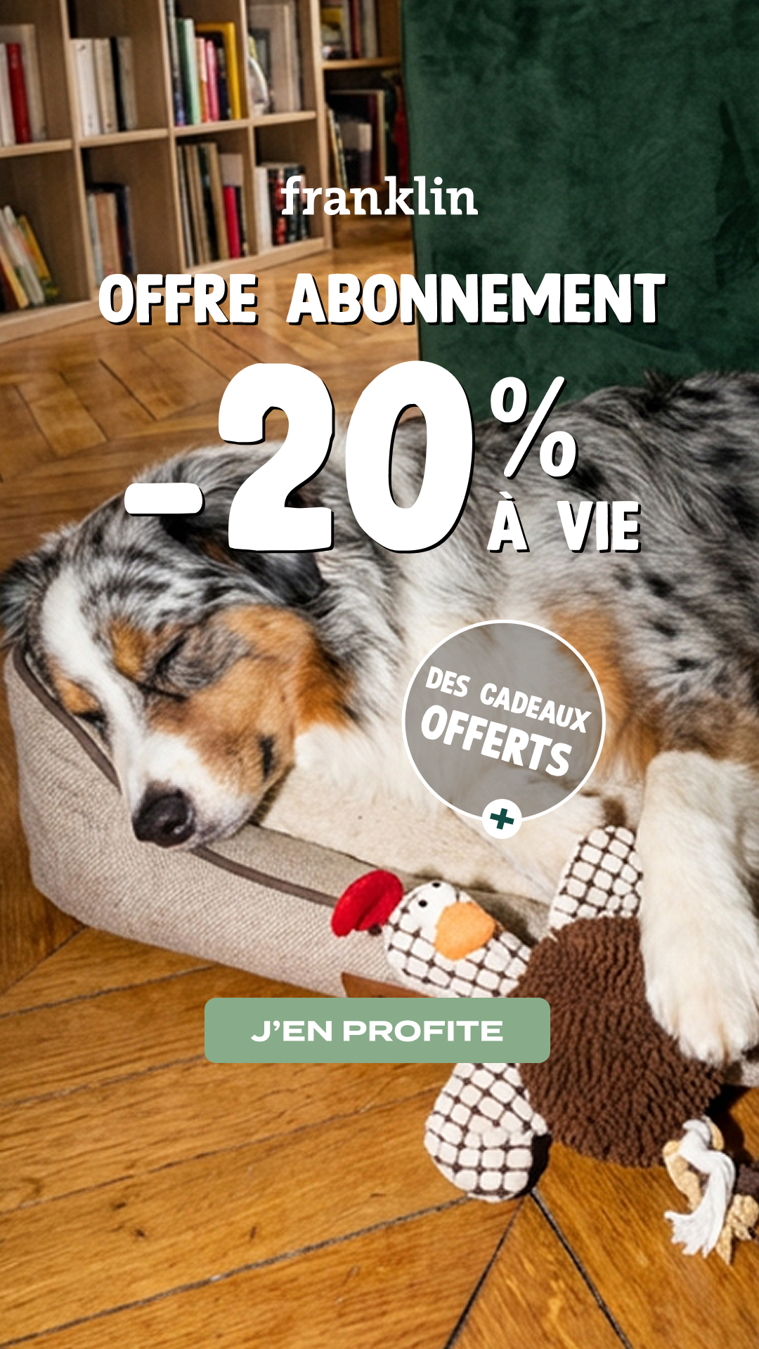 Franklin Pet Food Facebook ad