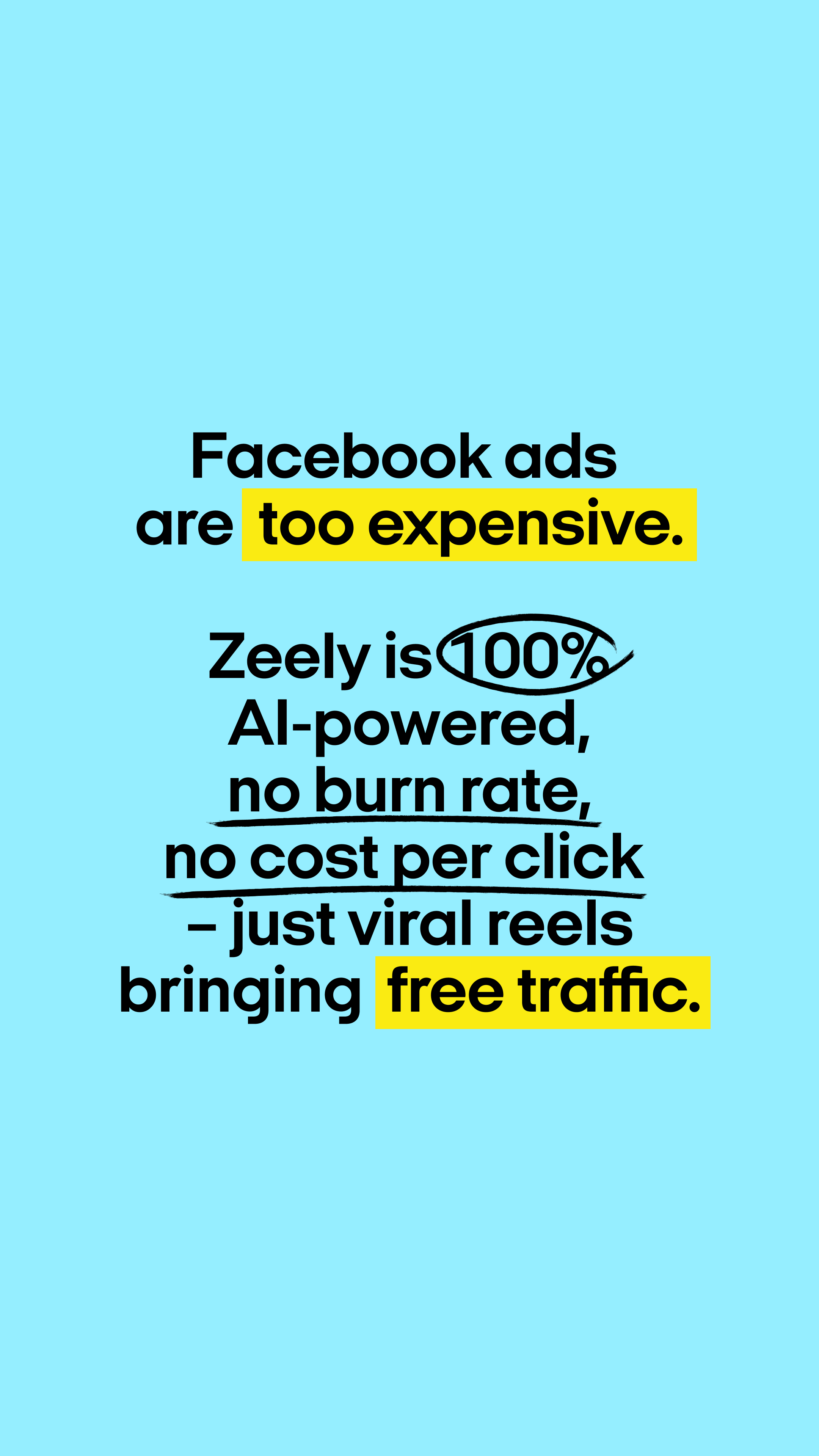 Zeely Facebook ad
