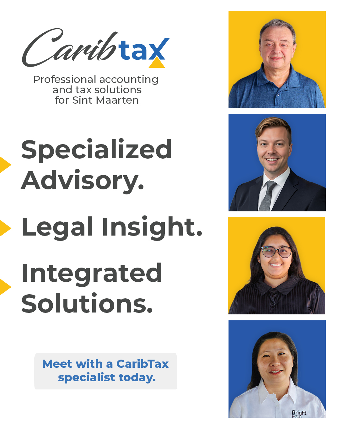 CaribTax Facebook ad