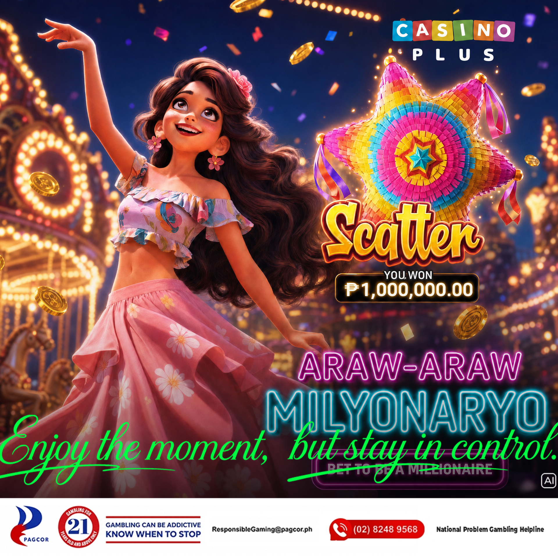 Casino Plus Facebook ad