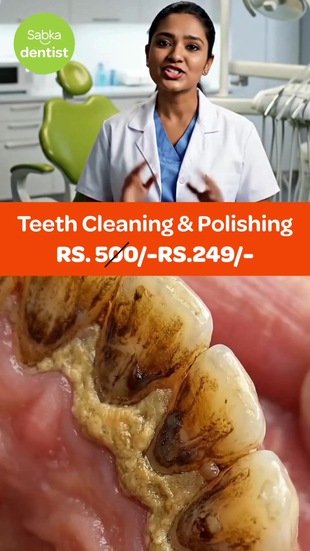 Sabka dentist Facebook ad from Apr 17, 2026