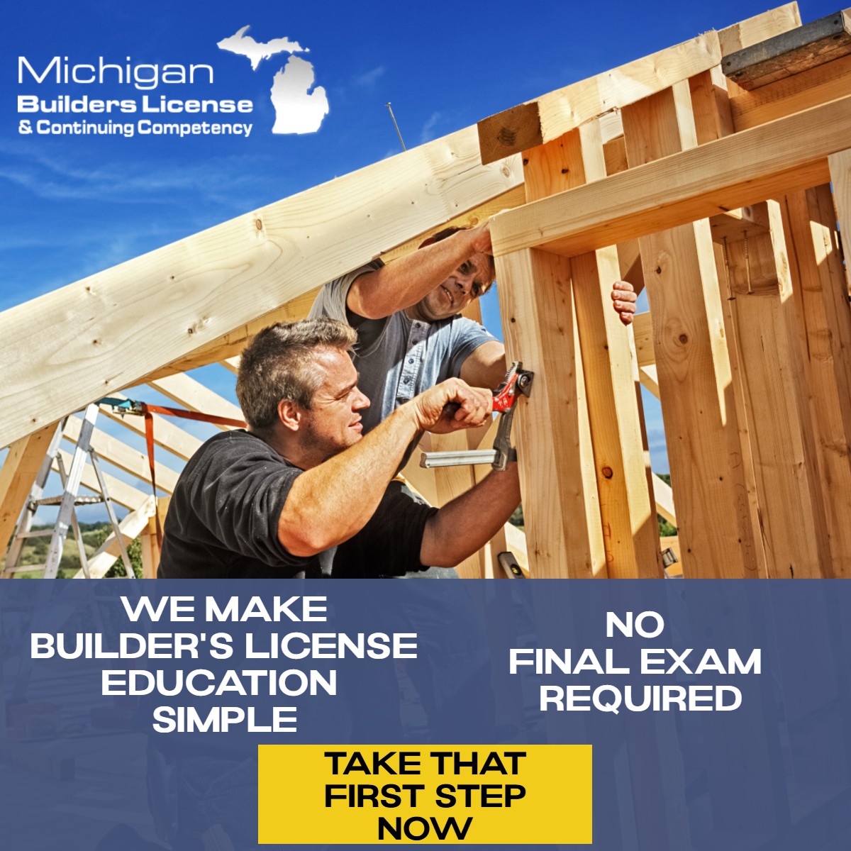 Michigan Builders License Facebook ad