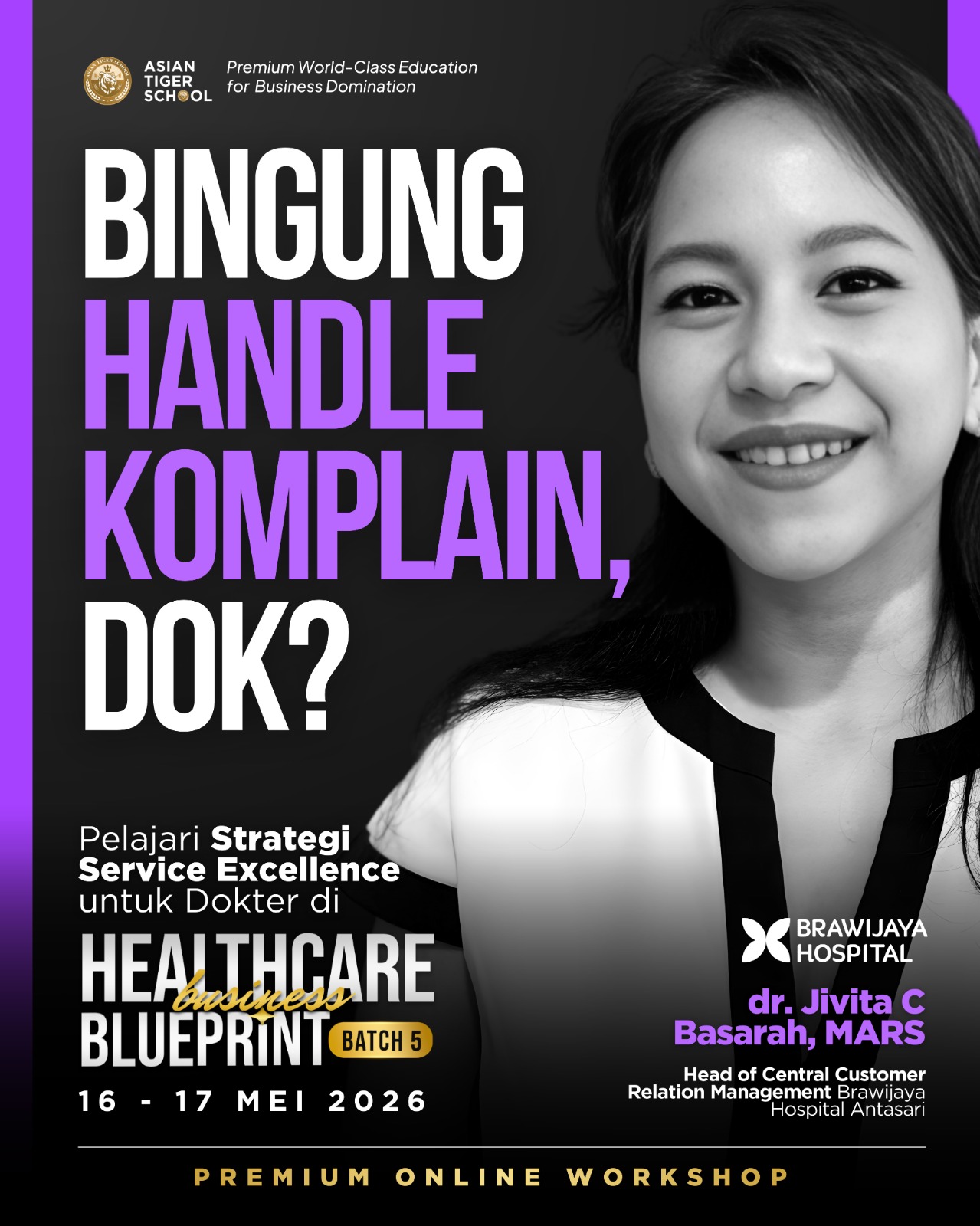 Asian Tiger School Facebook ad: Stop rugi karena BPJS. Pelajari cara bikin sistem yang…