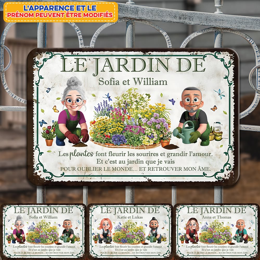 Cadeau drôle personnalisé Facebook ad: Les Plantes Font Fleurir Les Sourires Et Grandir L’amour…