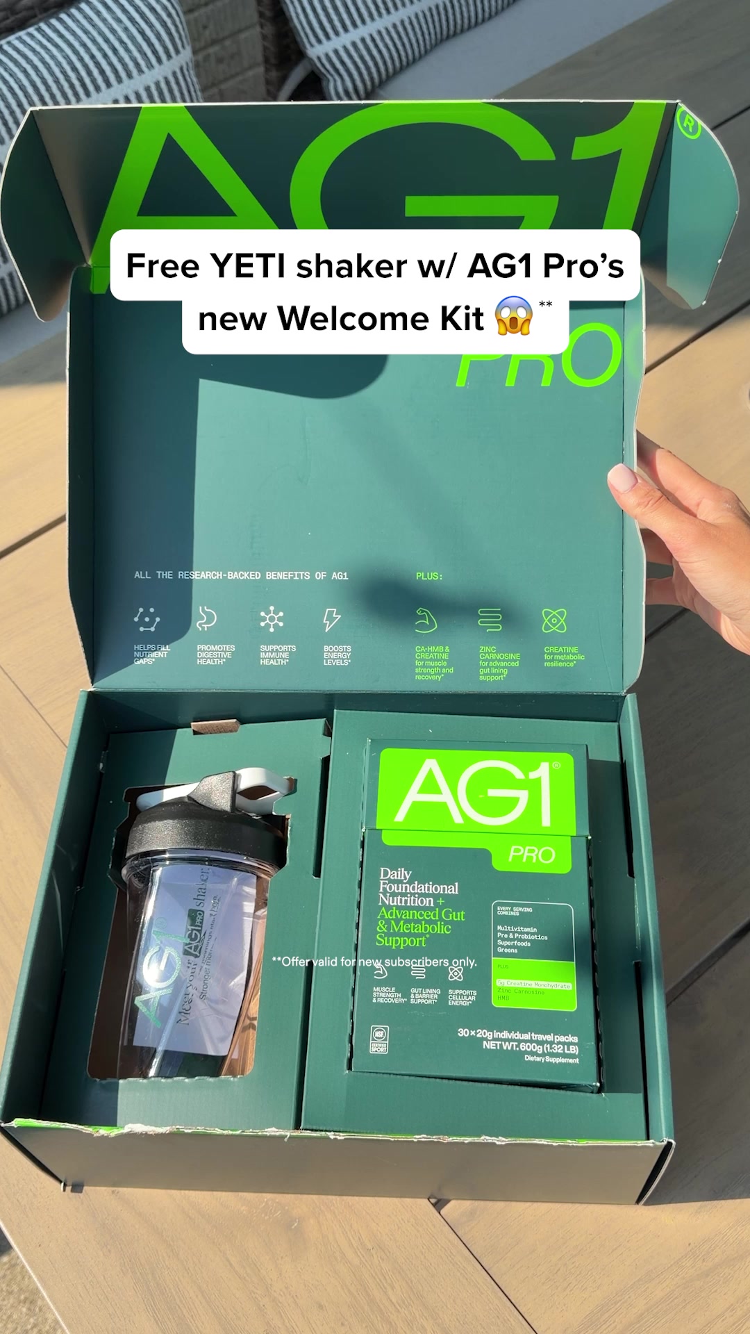 AG1 by Athletic Greens Facebook ad from Jun 30, 2026