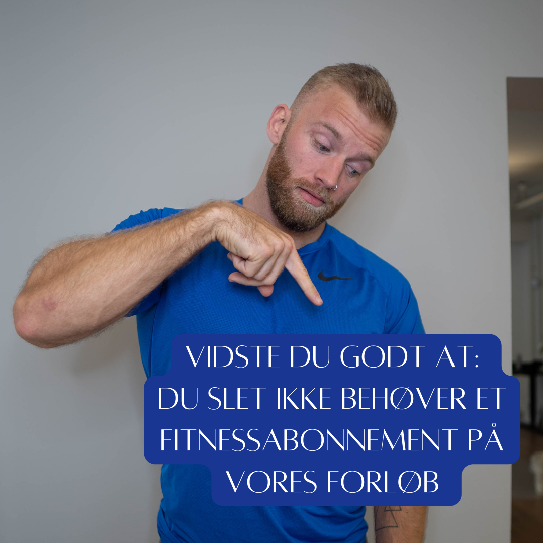 Jacob Bork - Personlig træner Facebook ad
