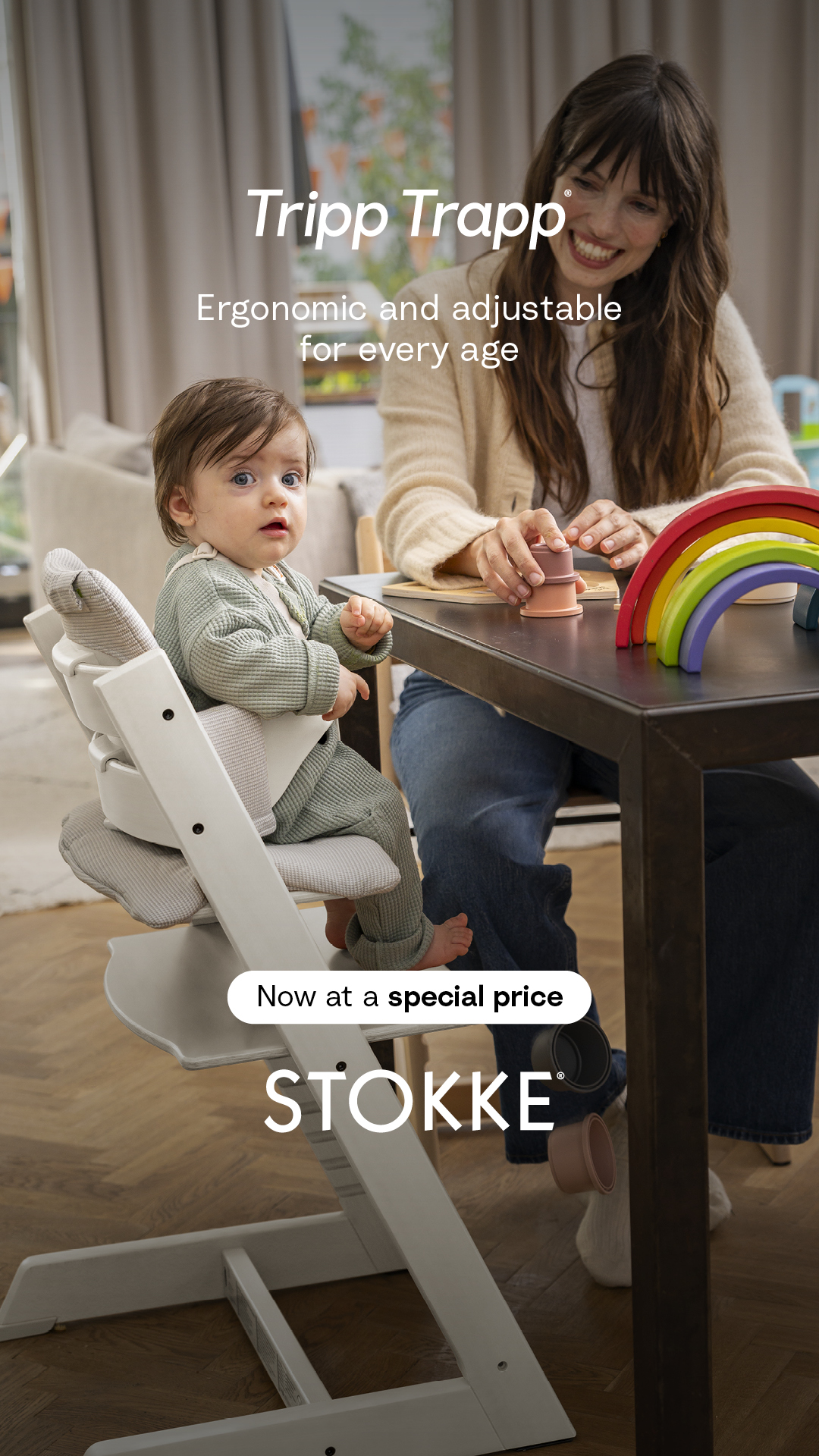 Stokke Facebook ad
