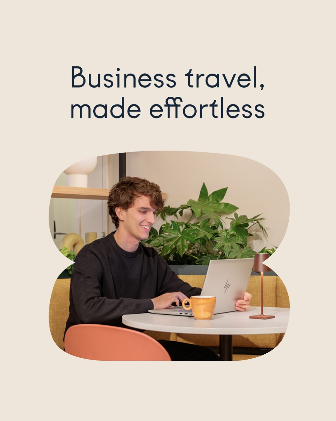 Maxhotel Facebook ad: Schiphol Airport stays, done right.