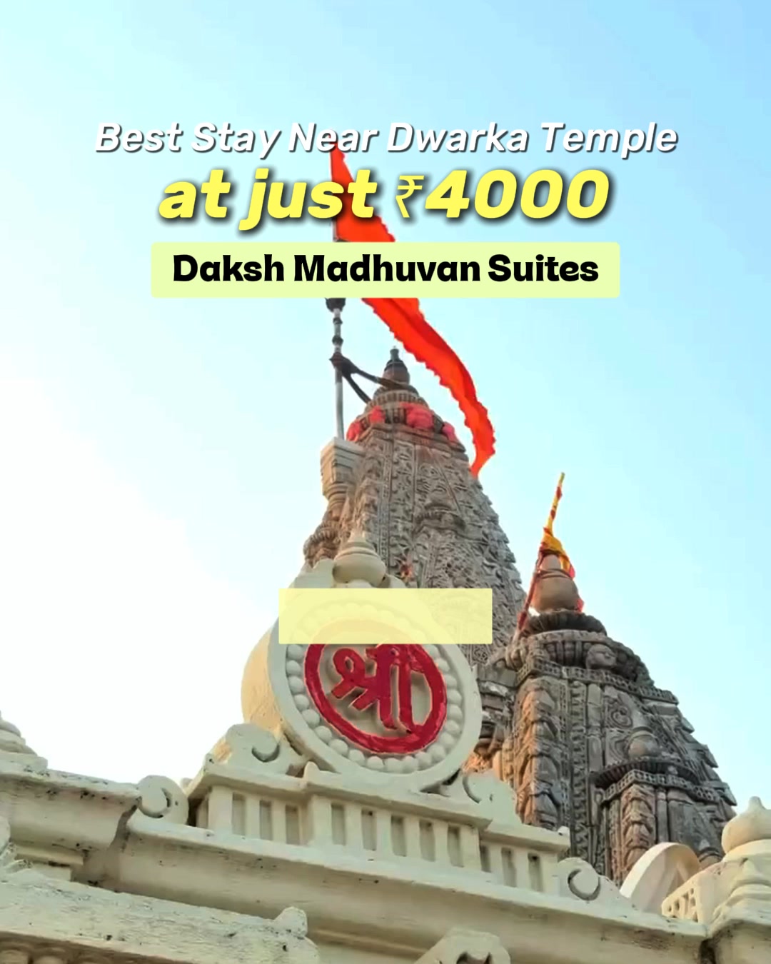 Daksh Hotels And Resorts Facebook ad: Perfect Stay in Dwarka